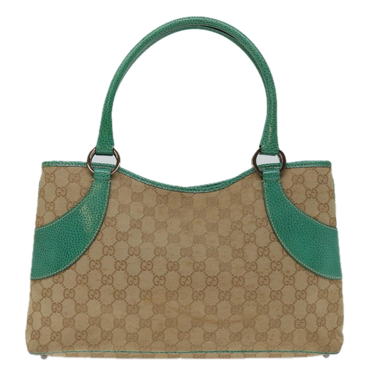 Gucci Leather Canvas Tote
