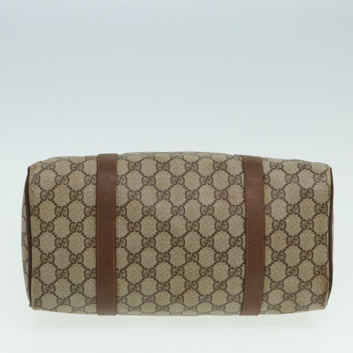 Gucci Leather Canvas Handbag