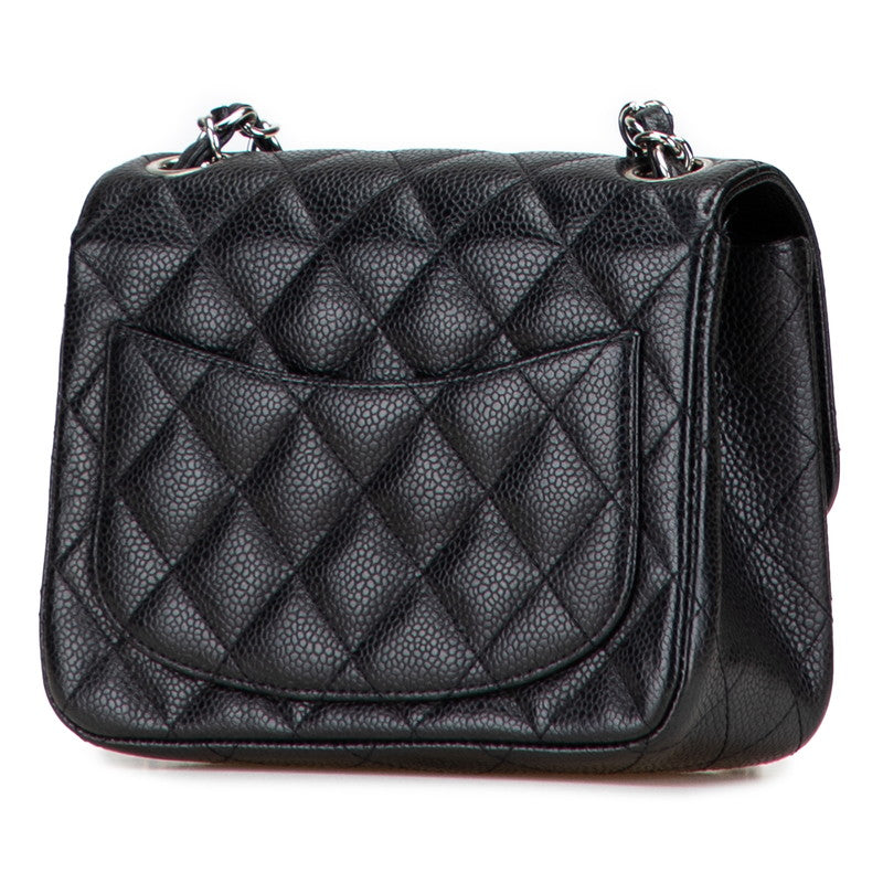 Chanel Coco Mark Matelasse Caviar Skin Shoulder Bag