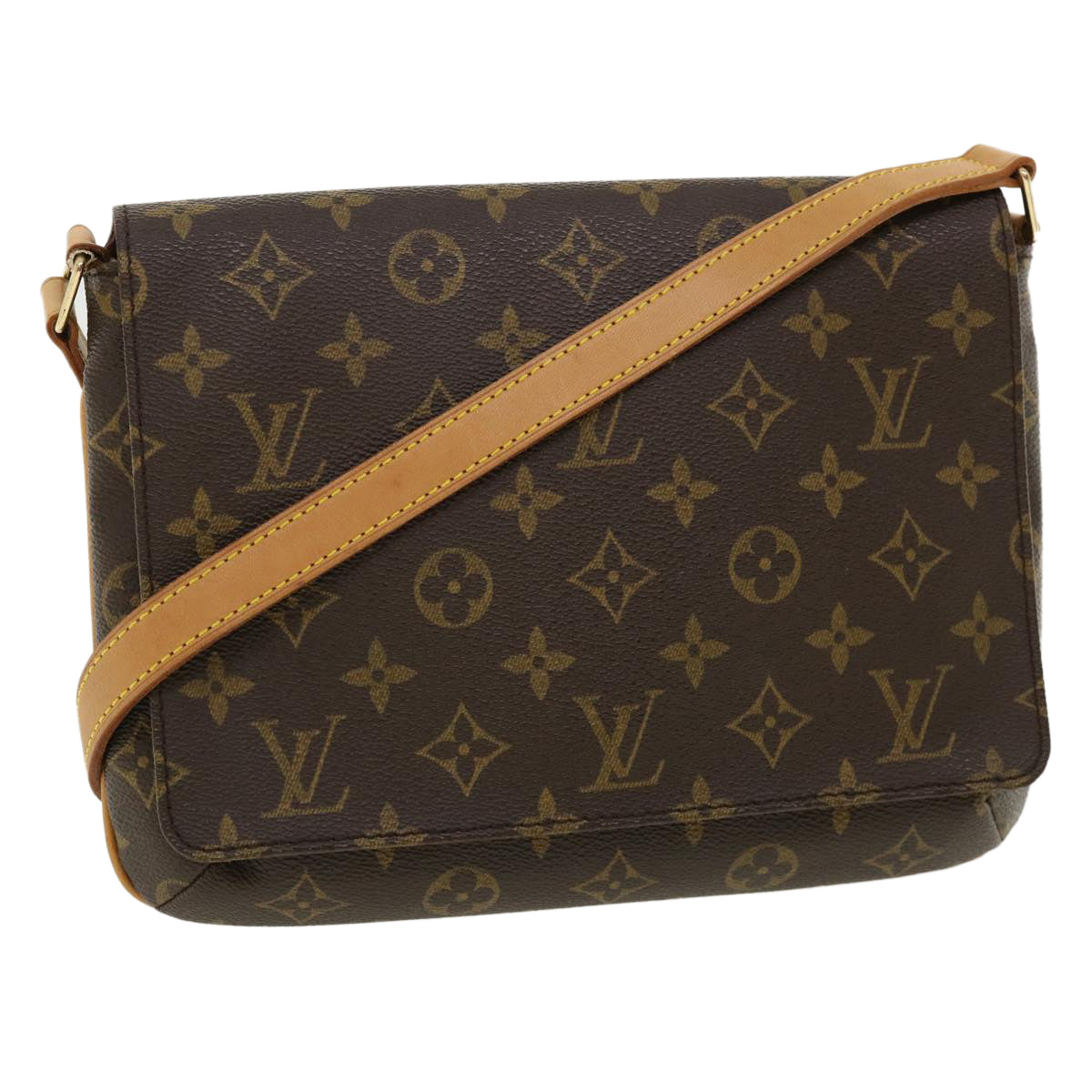 Louis Vuitton Brown Canvas Mtte Tango shoulder bag