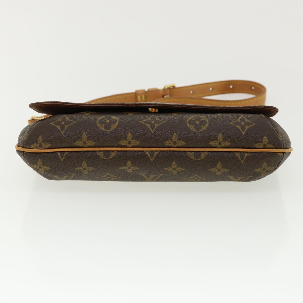Louis Vuitton Brown Canvas Mtte Tango shoulder bag