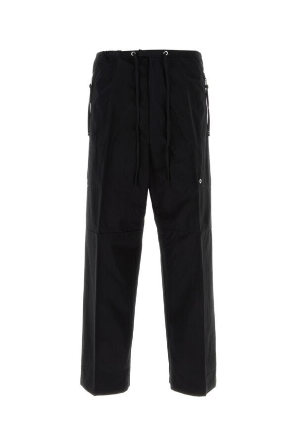 Fendi Man Black Cotton Pant