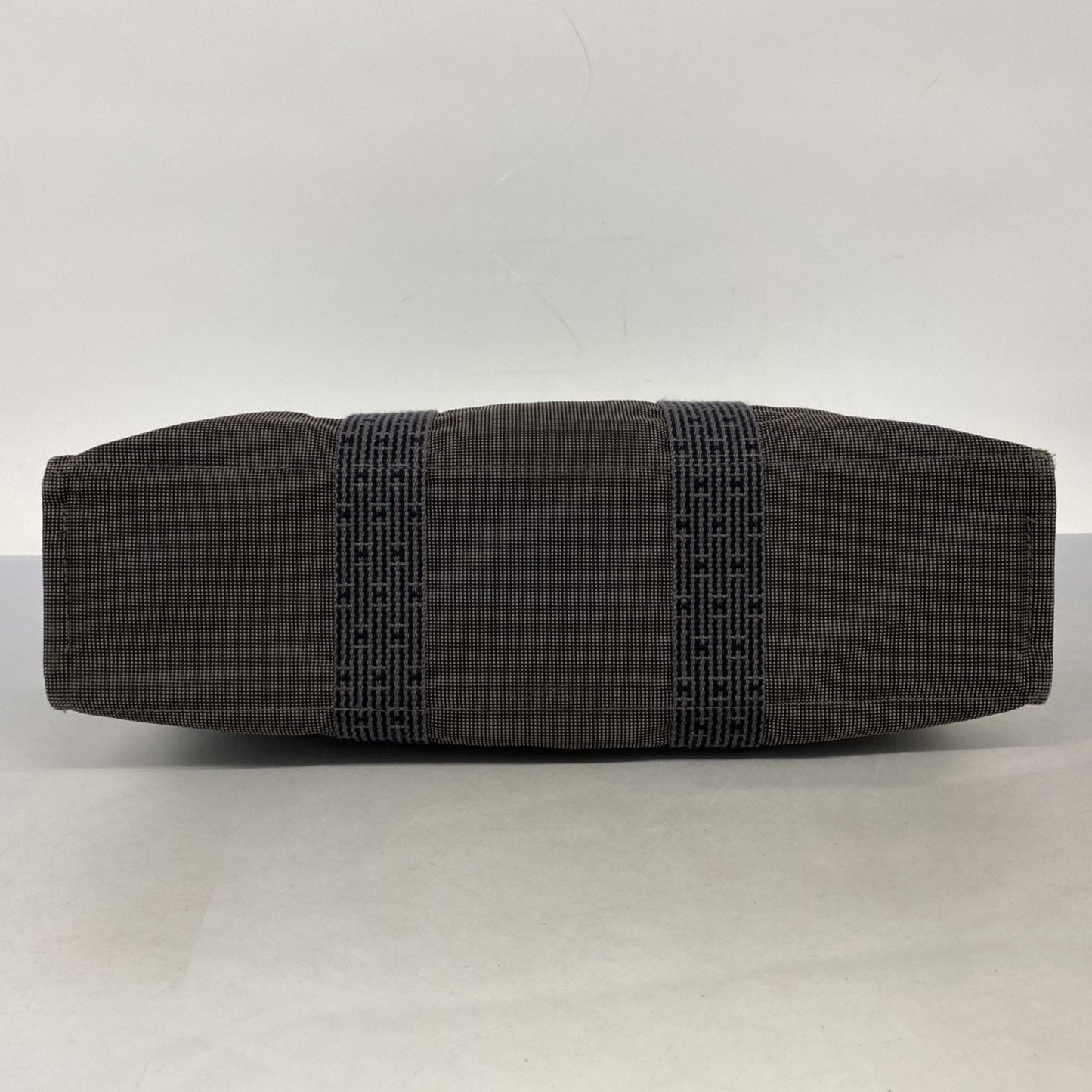 Hermes Gray Canvas Tote Bag ( )