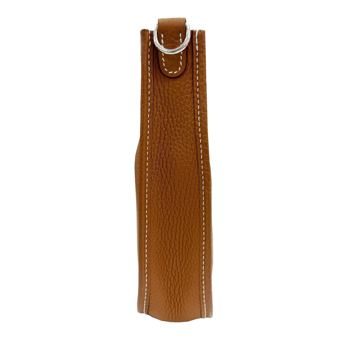 Hermes Gold Taurillon Clemence Leather Shoulder Bag ( )