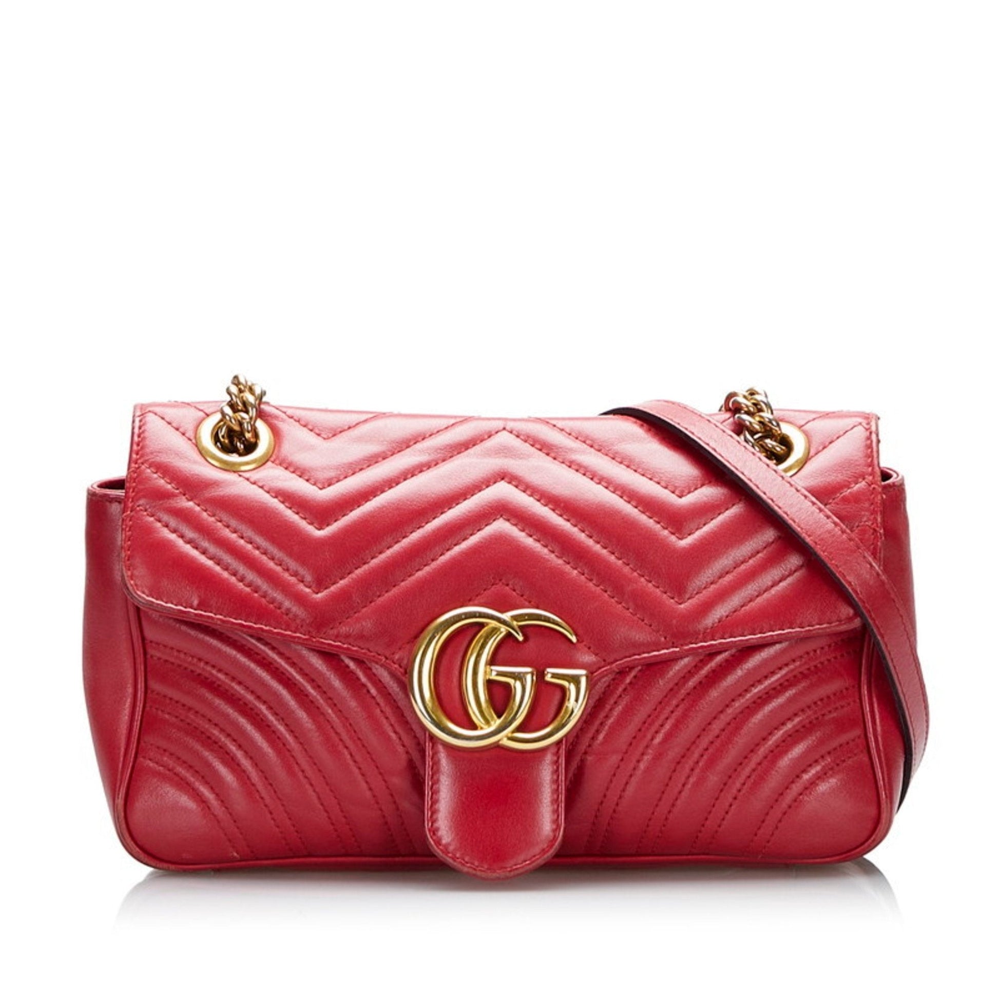 Gucci Quilted Chain Shoulder Bag