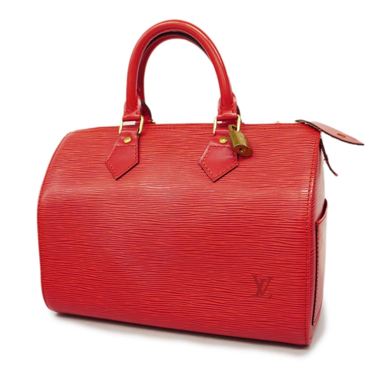 Louis VuittonAuth Epi Women's Handbag Castilian Red