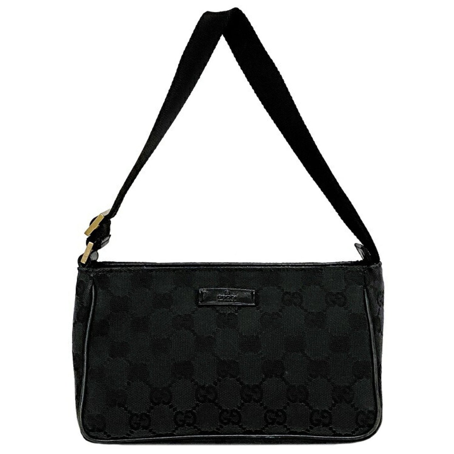 Gucci Lou Leather Canvas Handbag