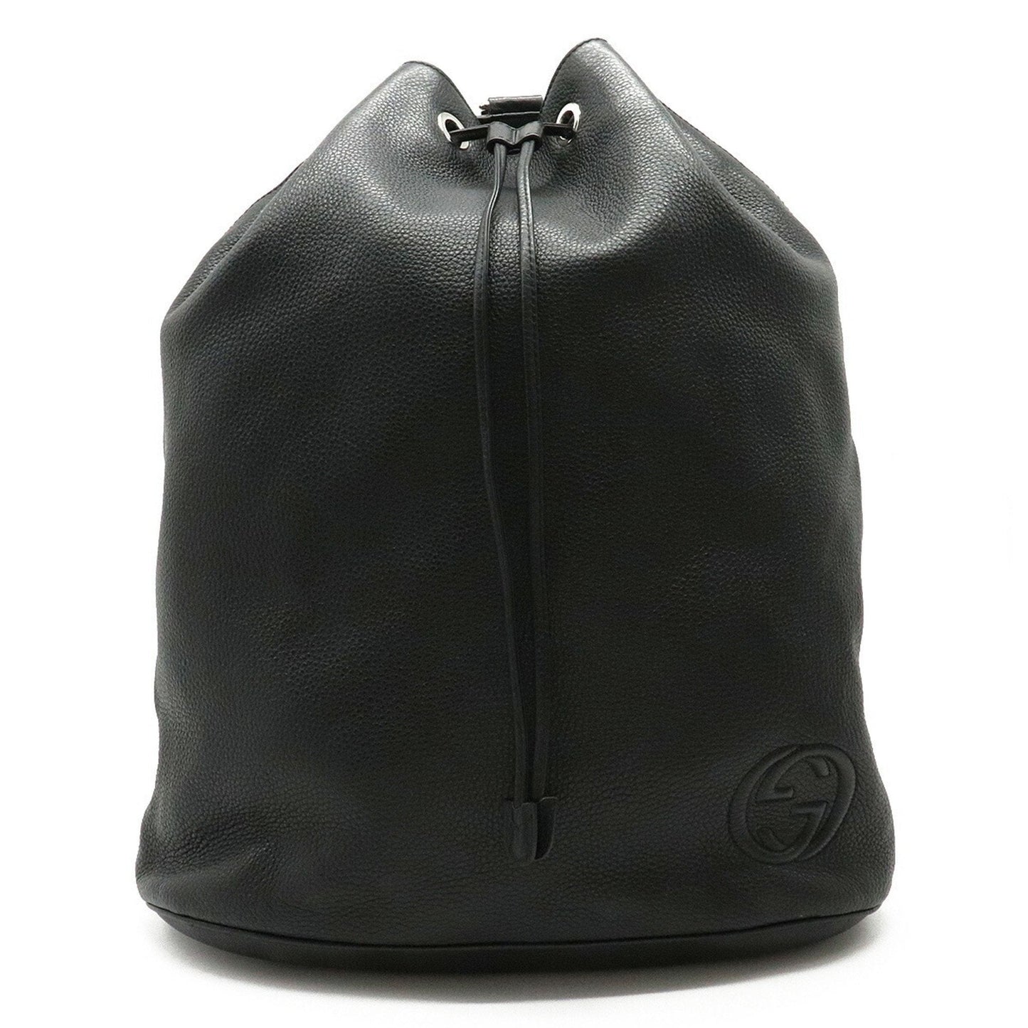 Gucci Soho Black Leather Backpack