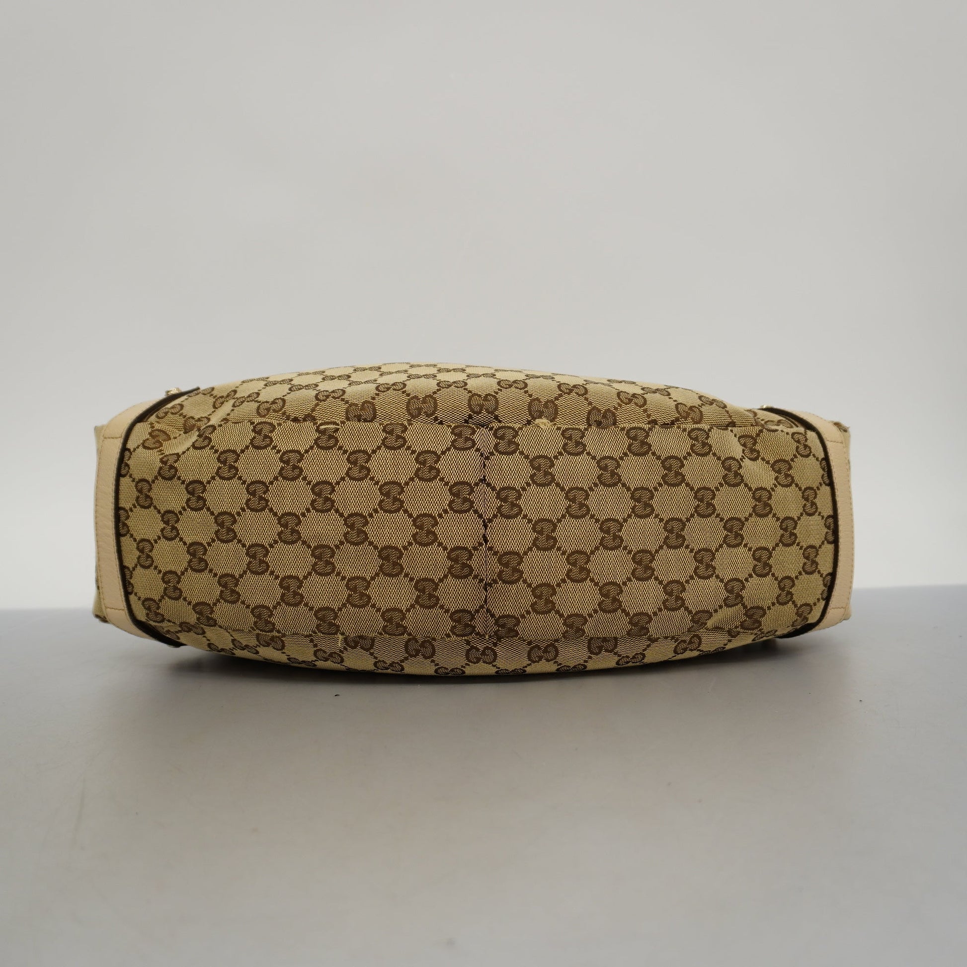 Gucci Leather Canvas Tote