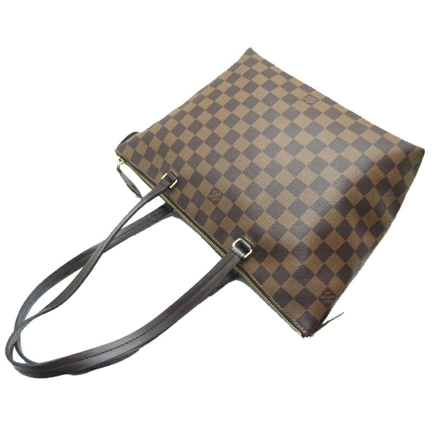 Louis Vuitton Jena PM Women's Shoulder Bag Damier Ebene (Brown)