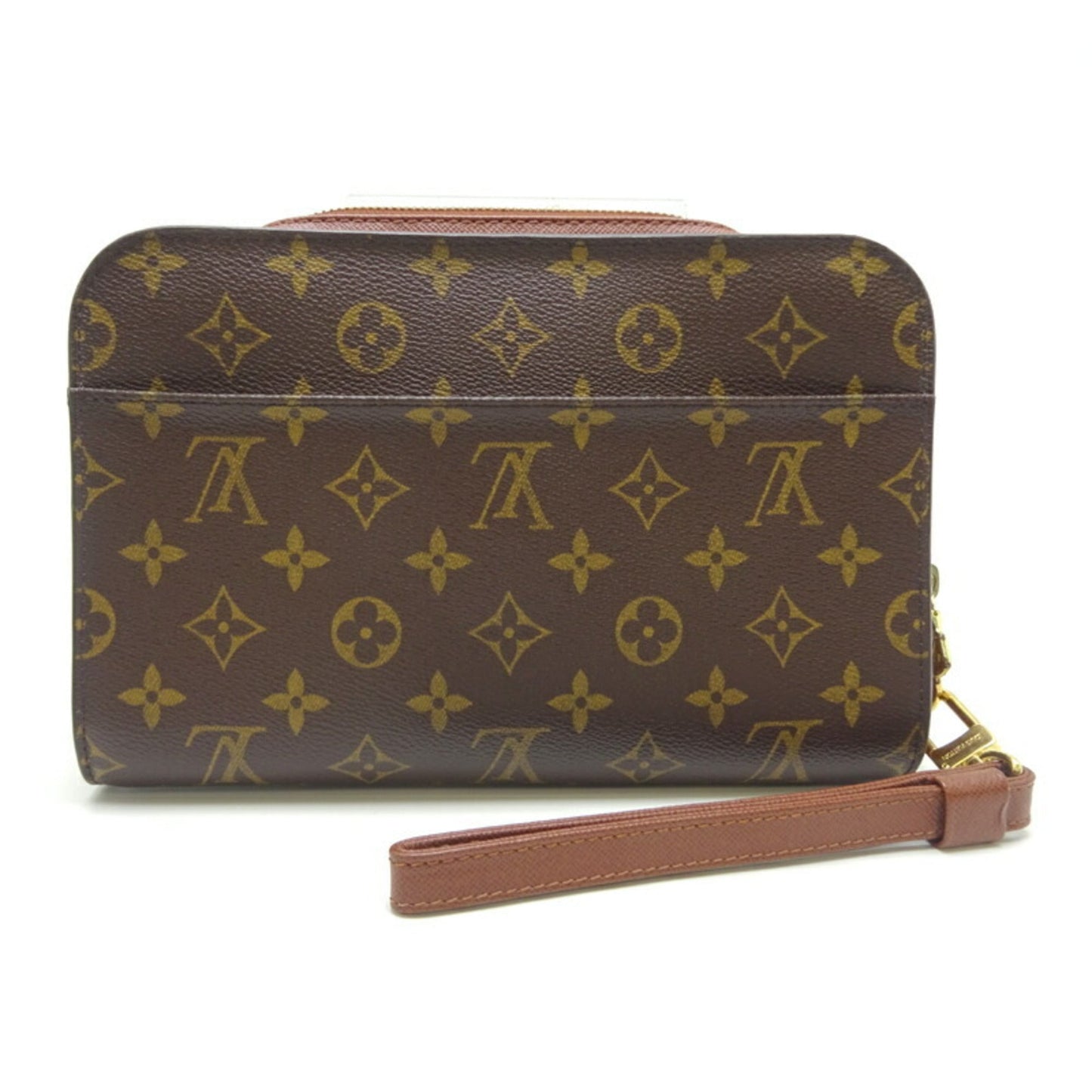 LOUIS VUITTON Orsay Men's Second Bag Monogram Ebene [Brown]