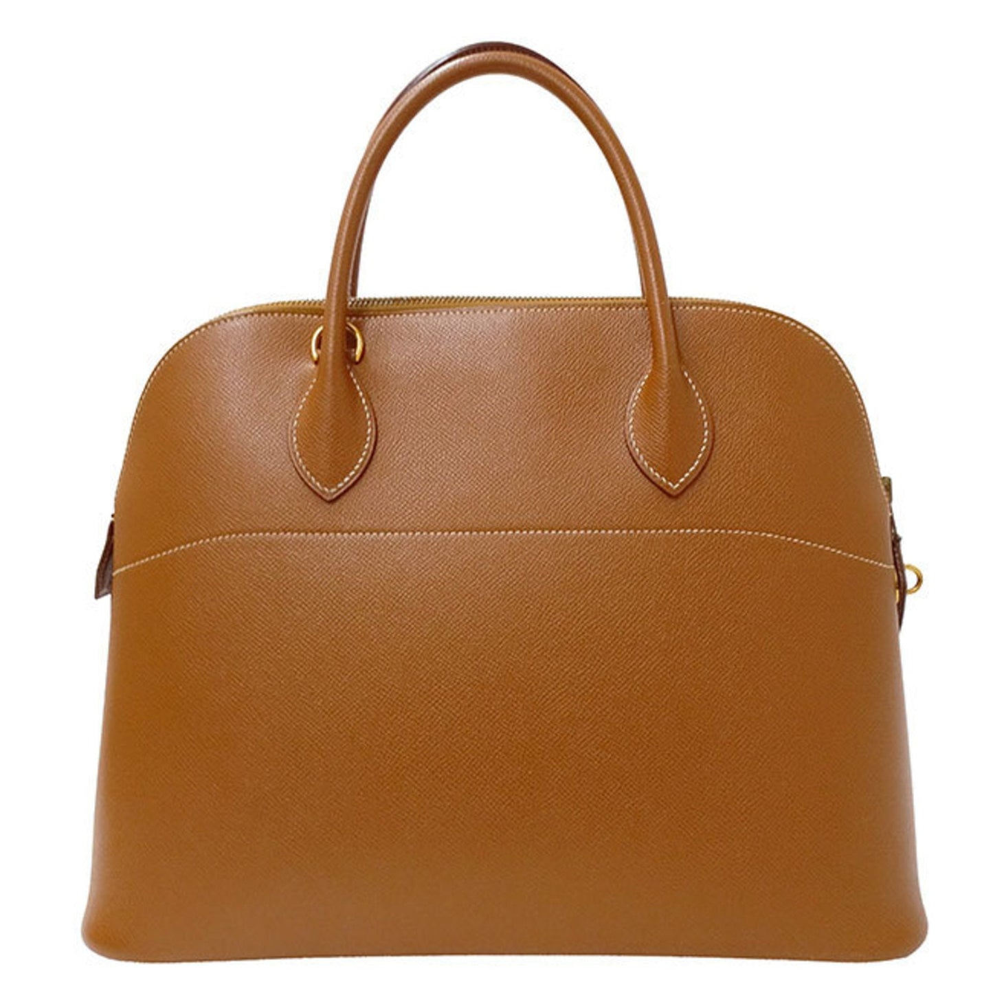 Hermes Brown Courchevel Leather Handbag Shoulder Bag ( )