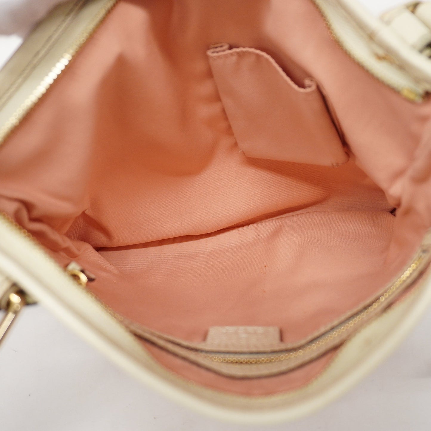 Gucci Leather Canvas Shoulder Bag