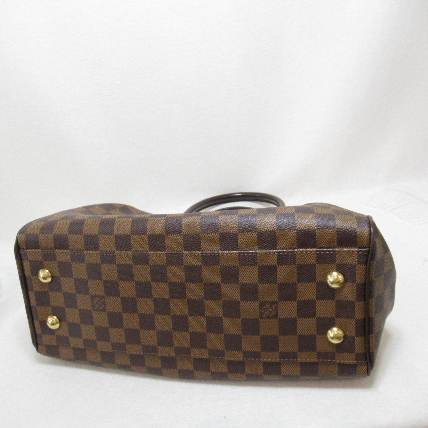 Louis Vuitton Trevi 2wayShoulder Bag Brown Ebene Damier PVC coated canvas