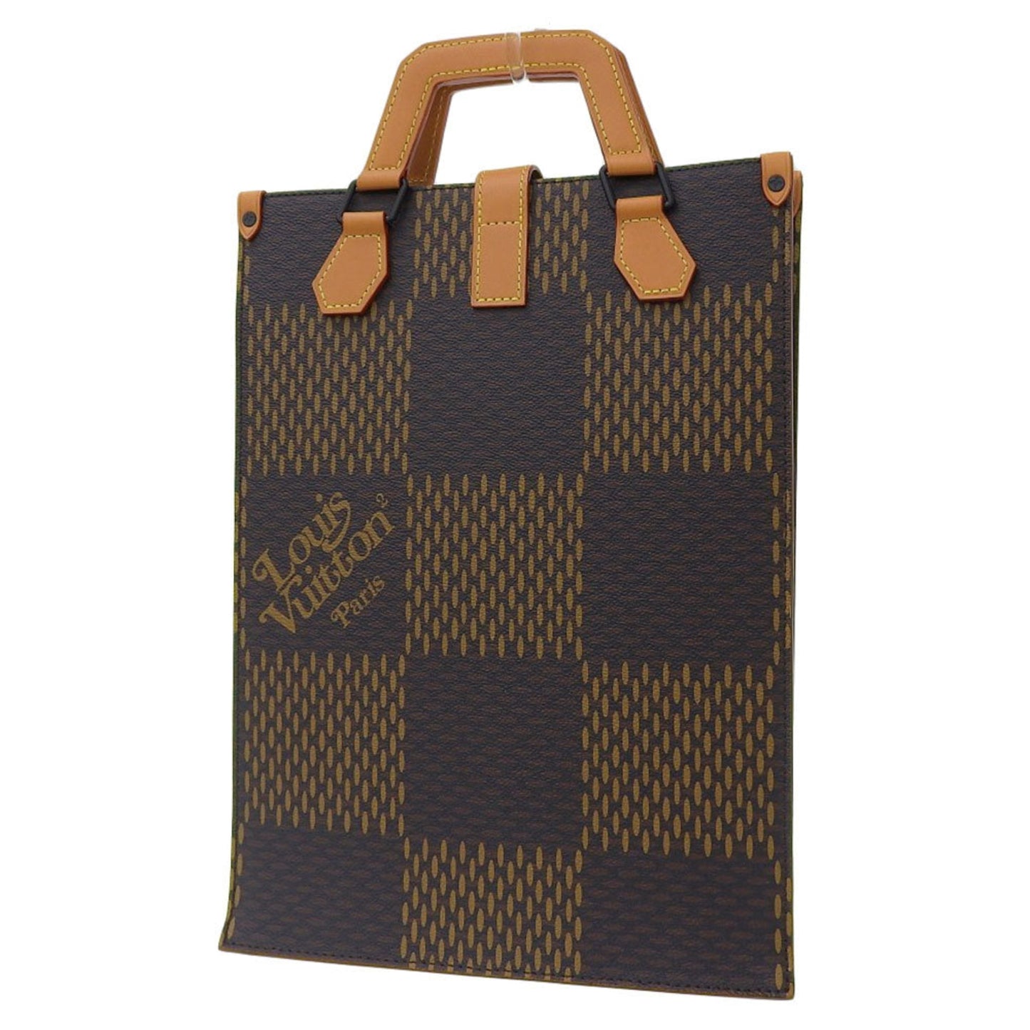Louis Vuitton Damier Ebene Giant Mini Tote 2WAY Bag Louis Vuitton Squared