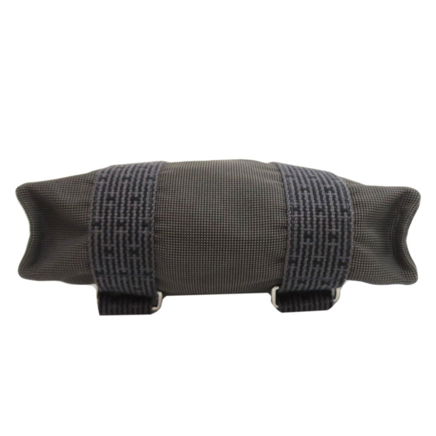 Hermes Gray Canvas Backpack ( )