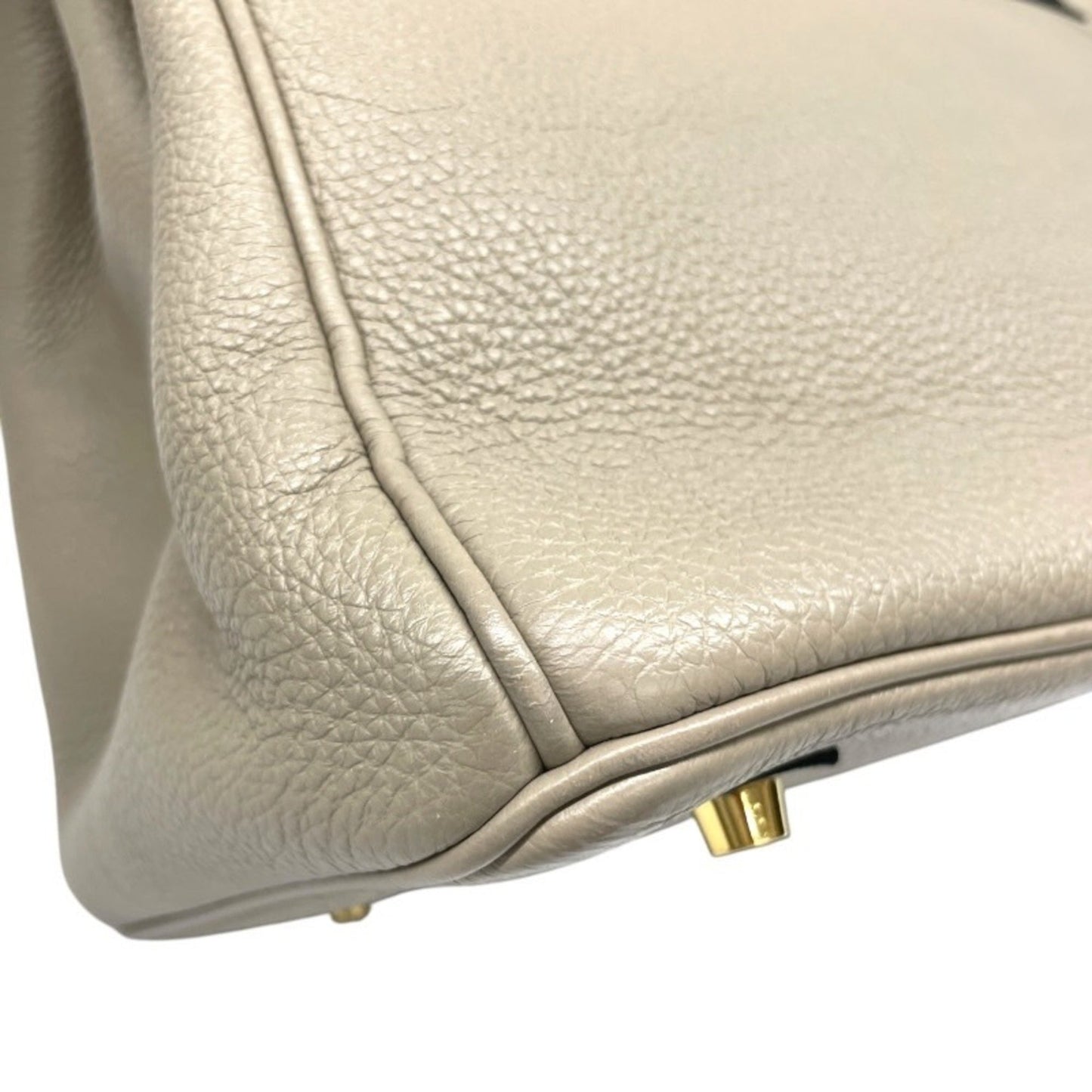 Hermes Gris Tourterelle Togo Leather Handbag ( )