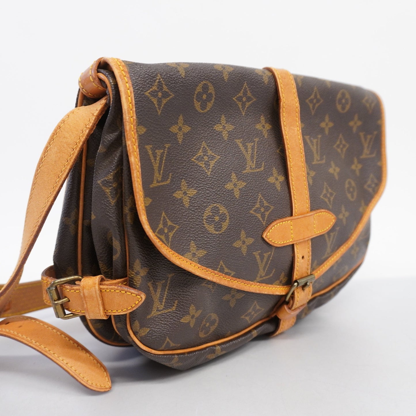 Louis VuittonAuth Monogram Saumur 30 Women's Shoulder Bag