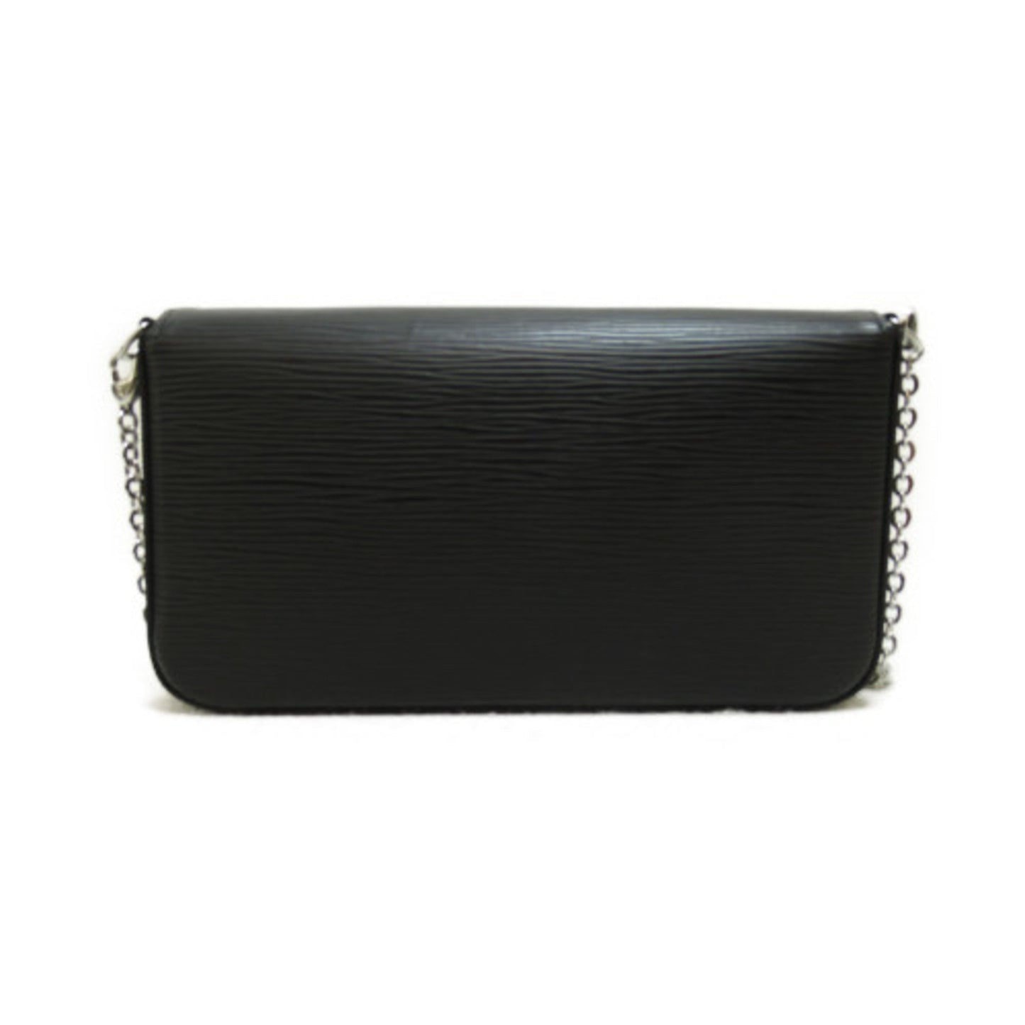 Louis Vuitton Pochette Felice Black Black Epi leather Clutch
