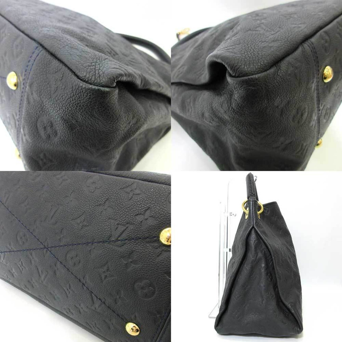 Louis Vuitton Bag Artie MM Amphini Dark Navy One Shoulder Semi-shoulder Women's Monogram Amplant