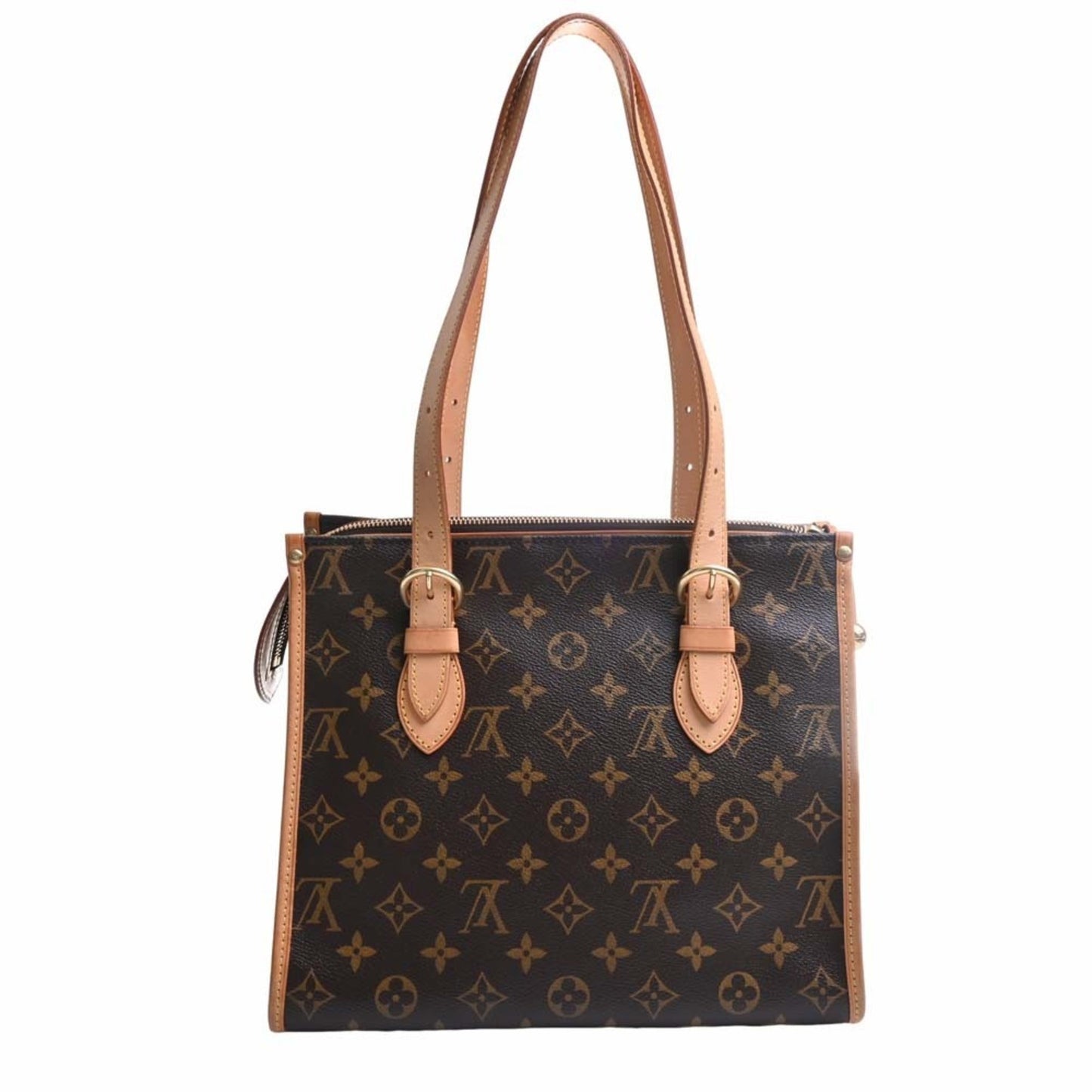 LOUIS VUITTON Monogram Popincourt Haut Tote Bag Brown Women's