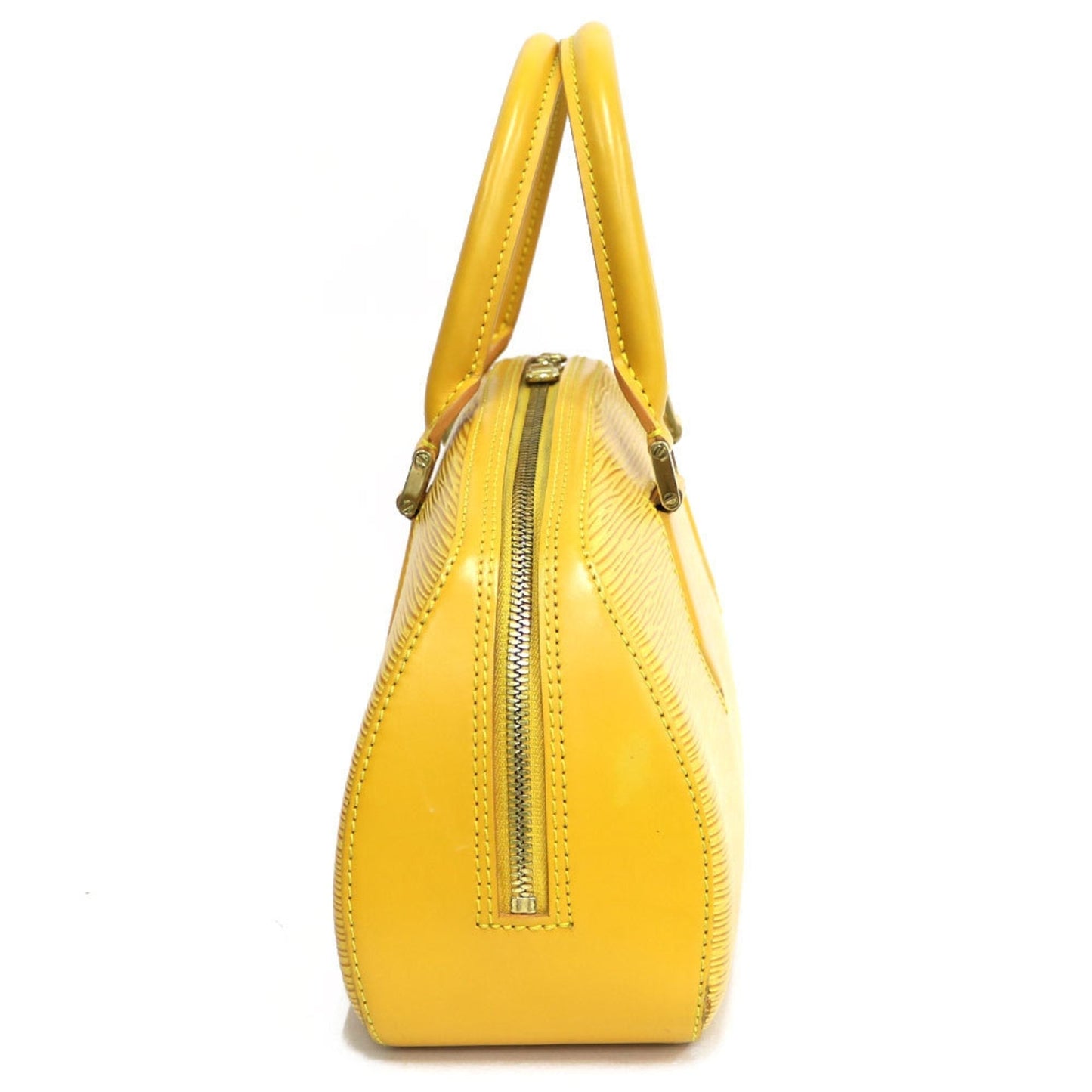 Louis Vuitton Handbag Epi Jasmine Yellow Ladies