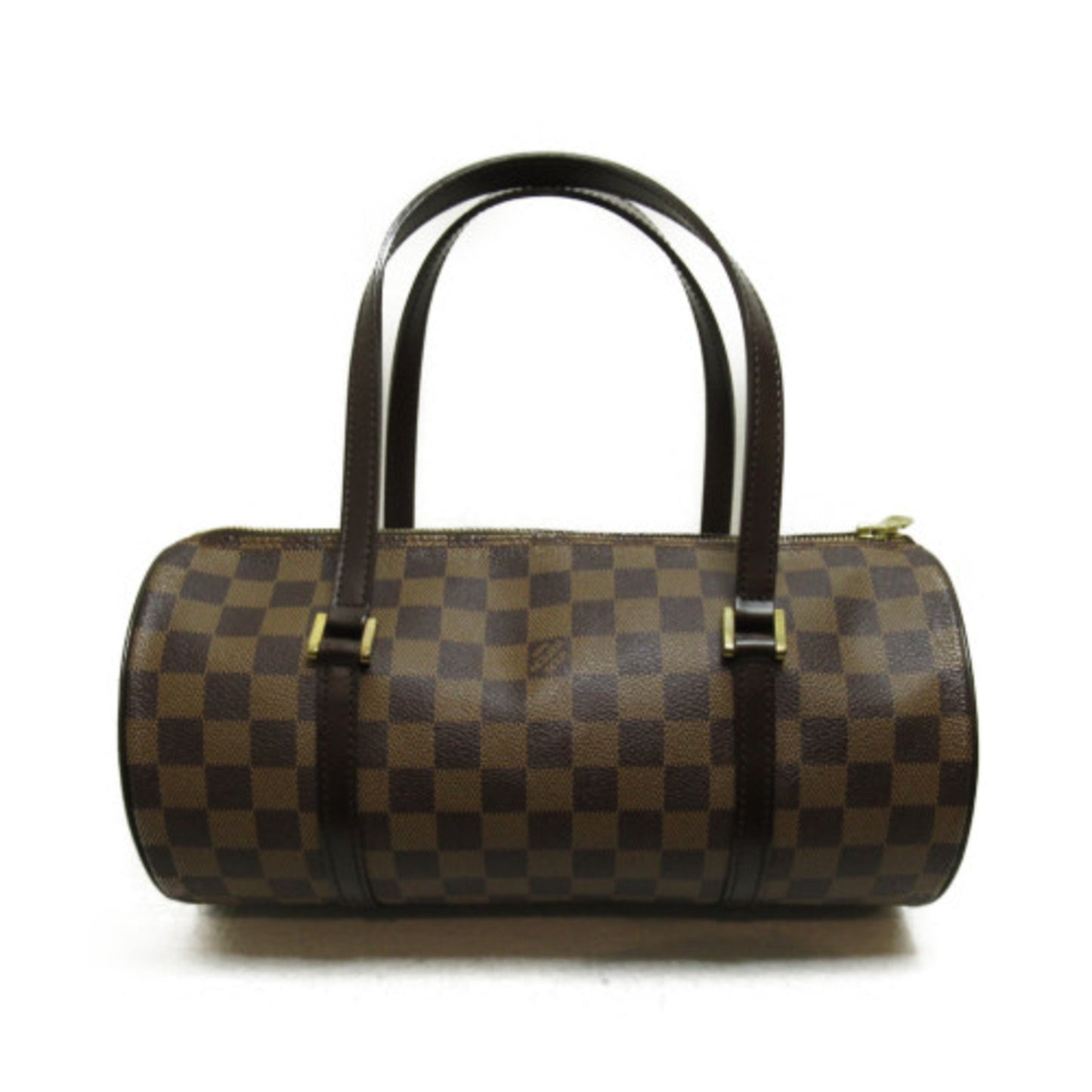 LOUIS VUITTON Papillon 30 Brown Ebene Damier PVC coated canvas Handbag