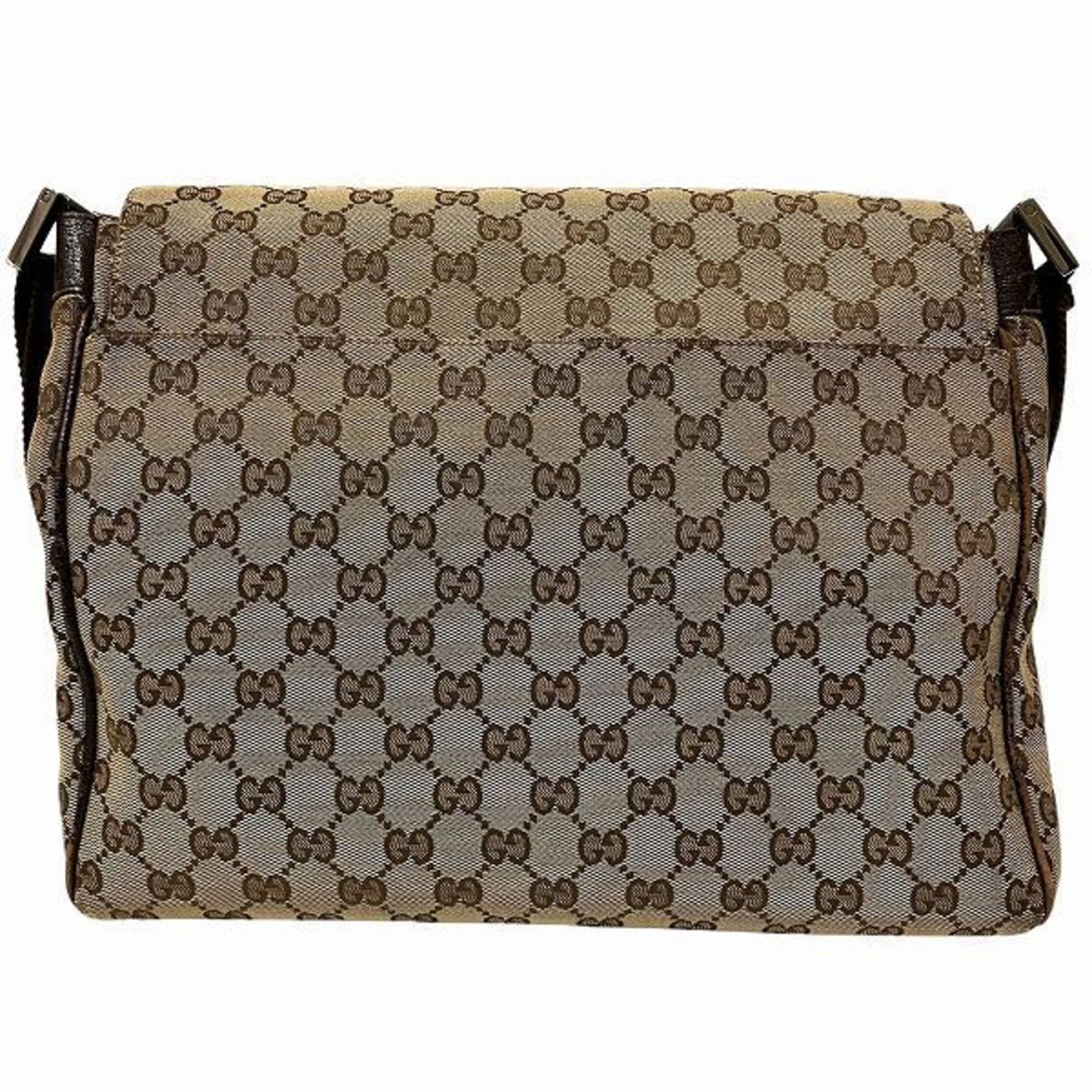 Gucci Canvas Shoulder Bag