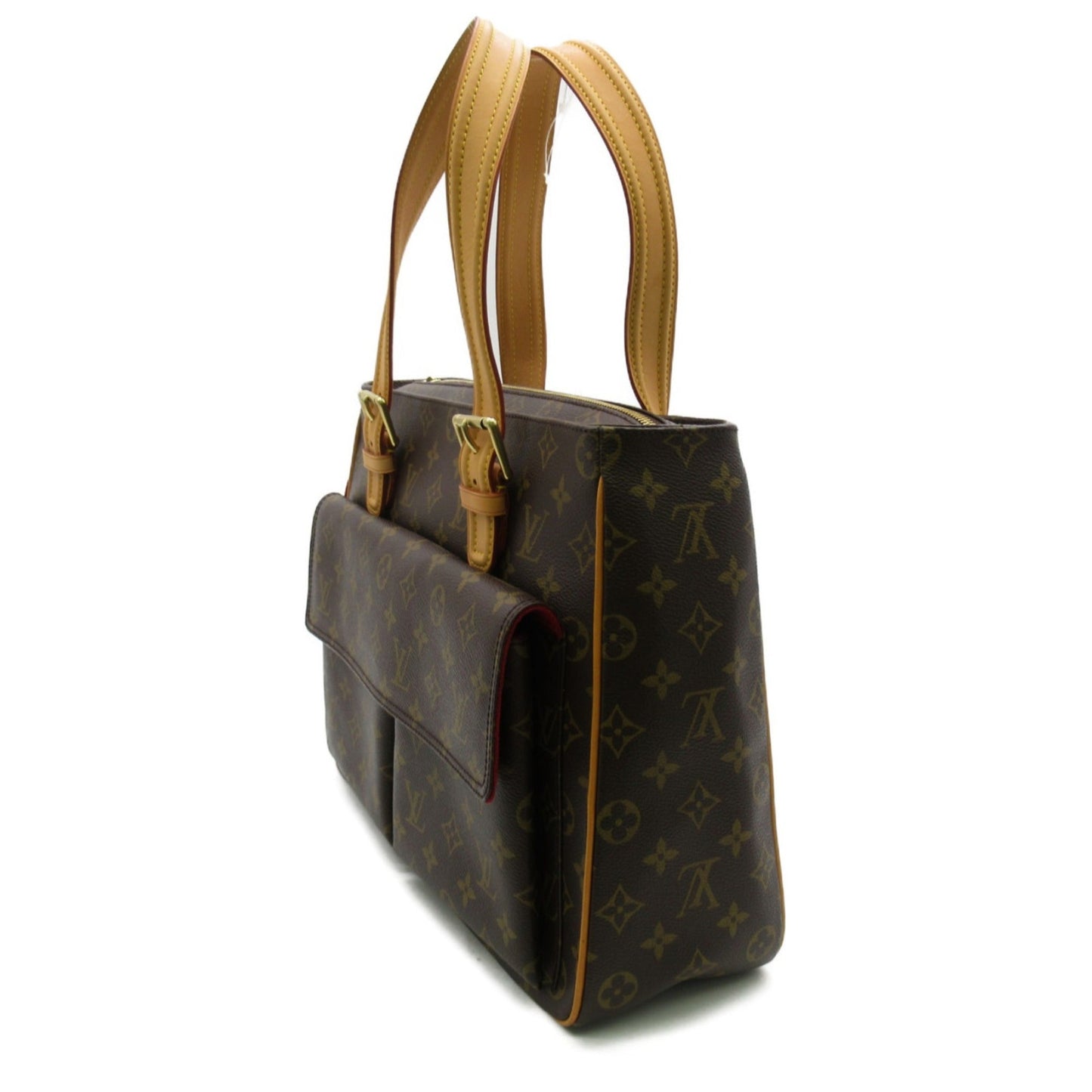 Louis Vuitton Multipuri Cite Handbag Brown Monogram PVC coated canvas