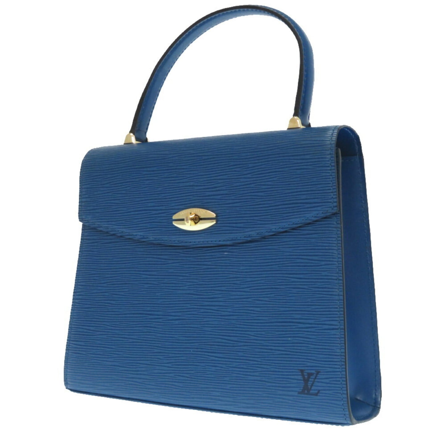 Louis Vuitton Epi Marzelb Handbag Toledo Blue