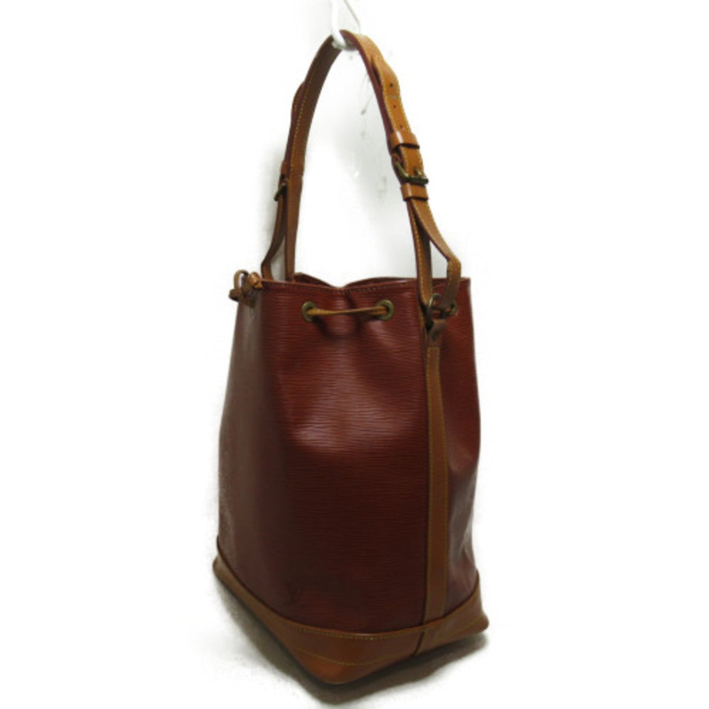 Louis Vuitton Noe Bicolor Brown Kenyan Fawn Cipango Gold Epi Calfskin [cowhide] Handbag