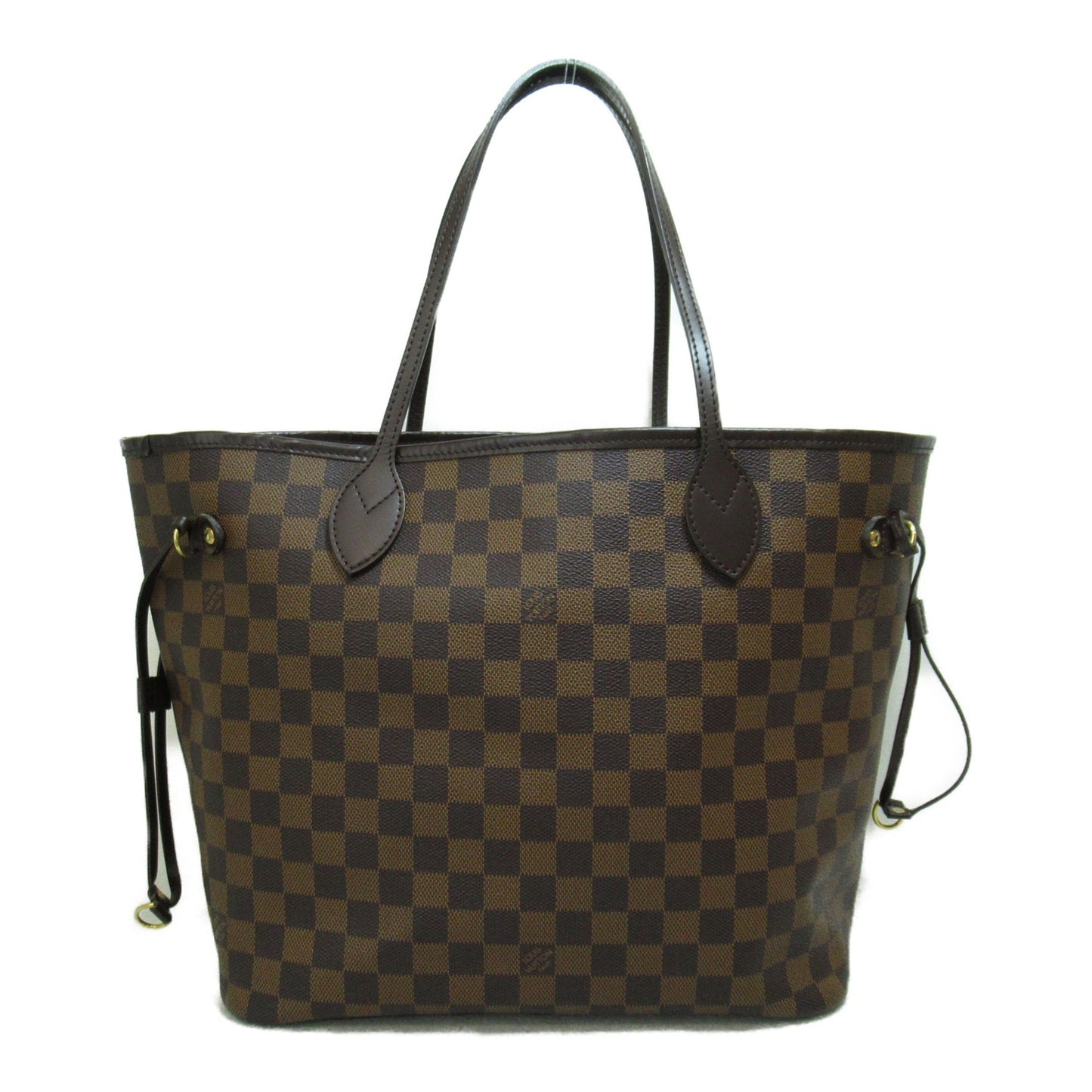 Louis Vuitton Neverfull MM Brown Ebene Damier PVC coated canvas Tote