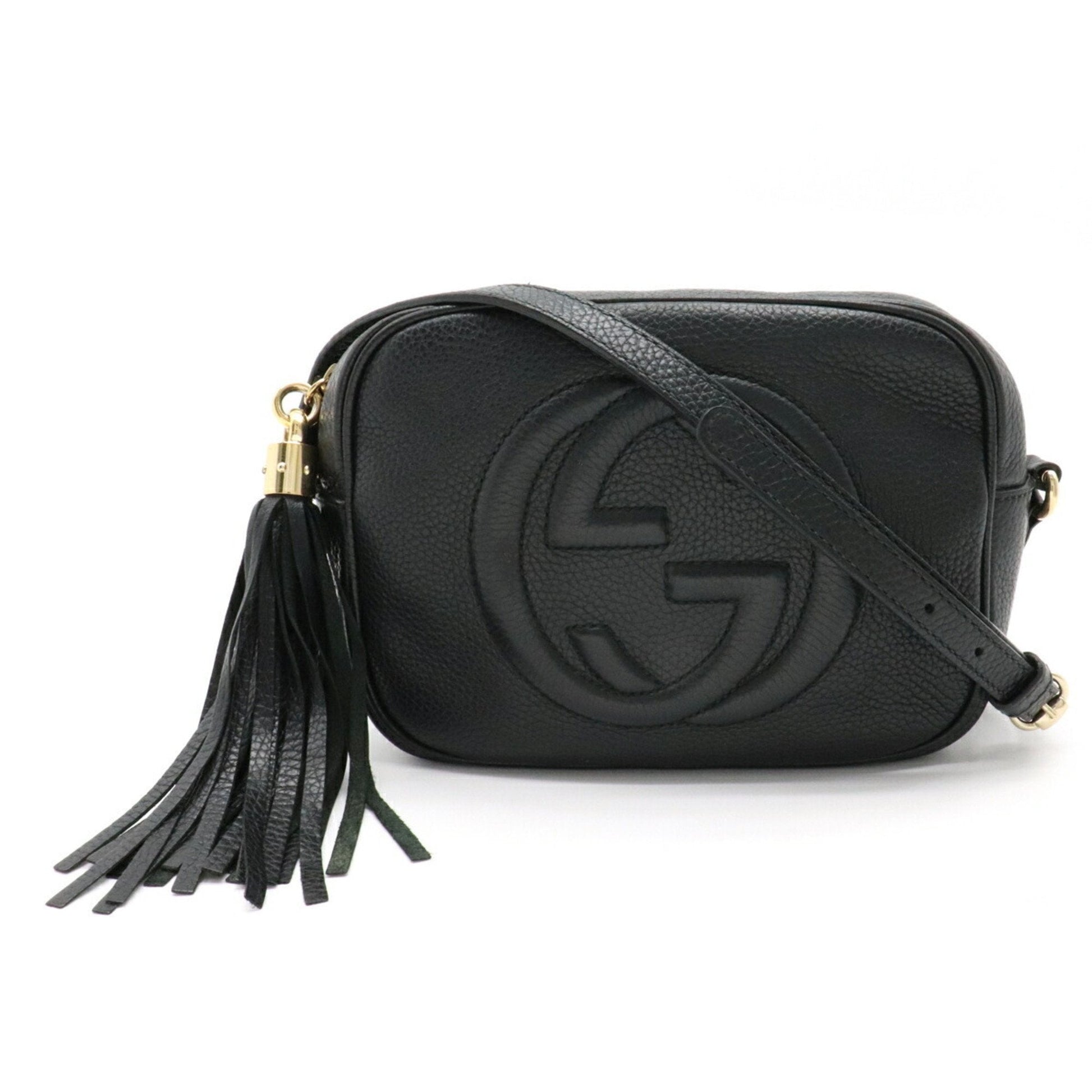 Gucci Lou Pochette Leather Shoulder Bag