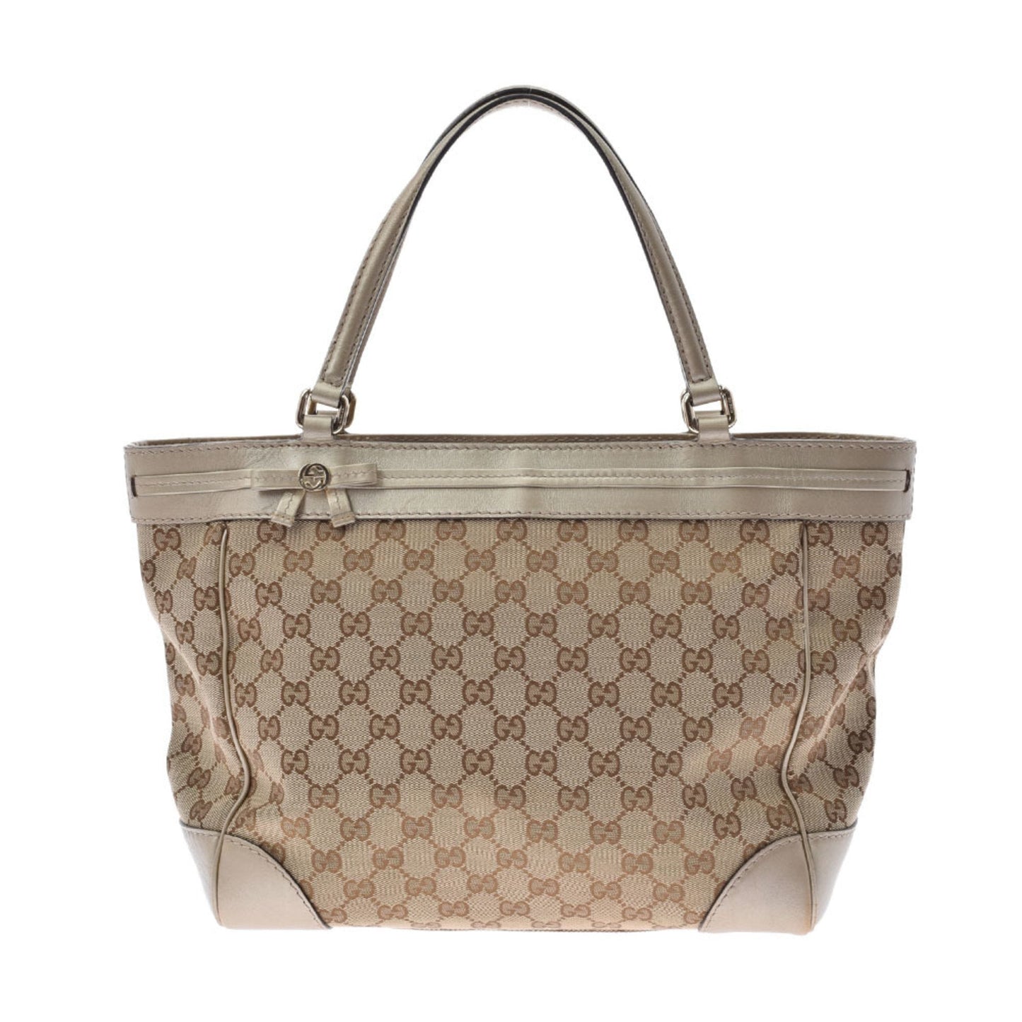 Gucci Leather Canvas Tote Style 64