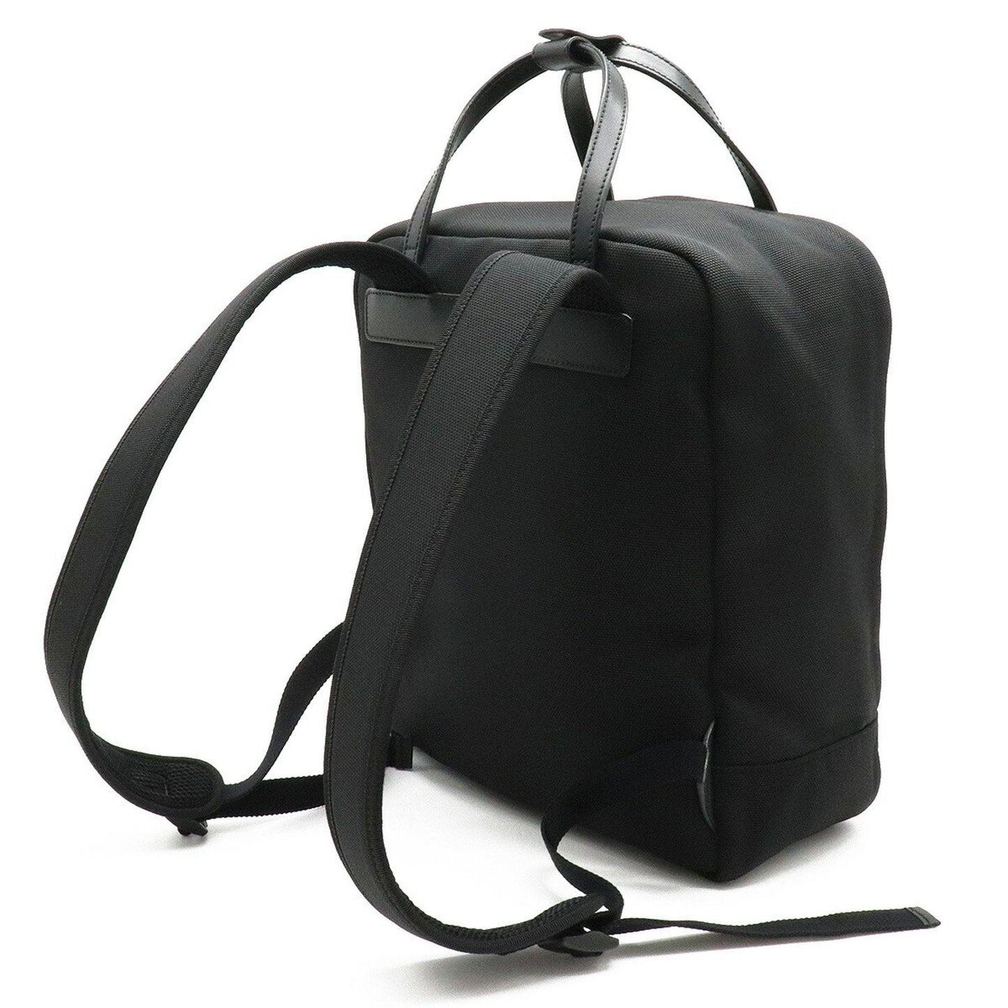 Gucci Lou Leather Canvas Backpack