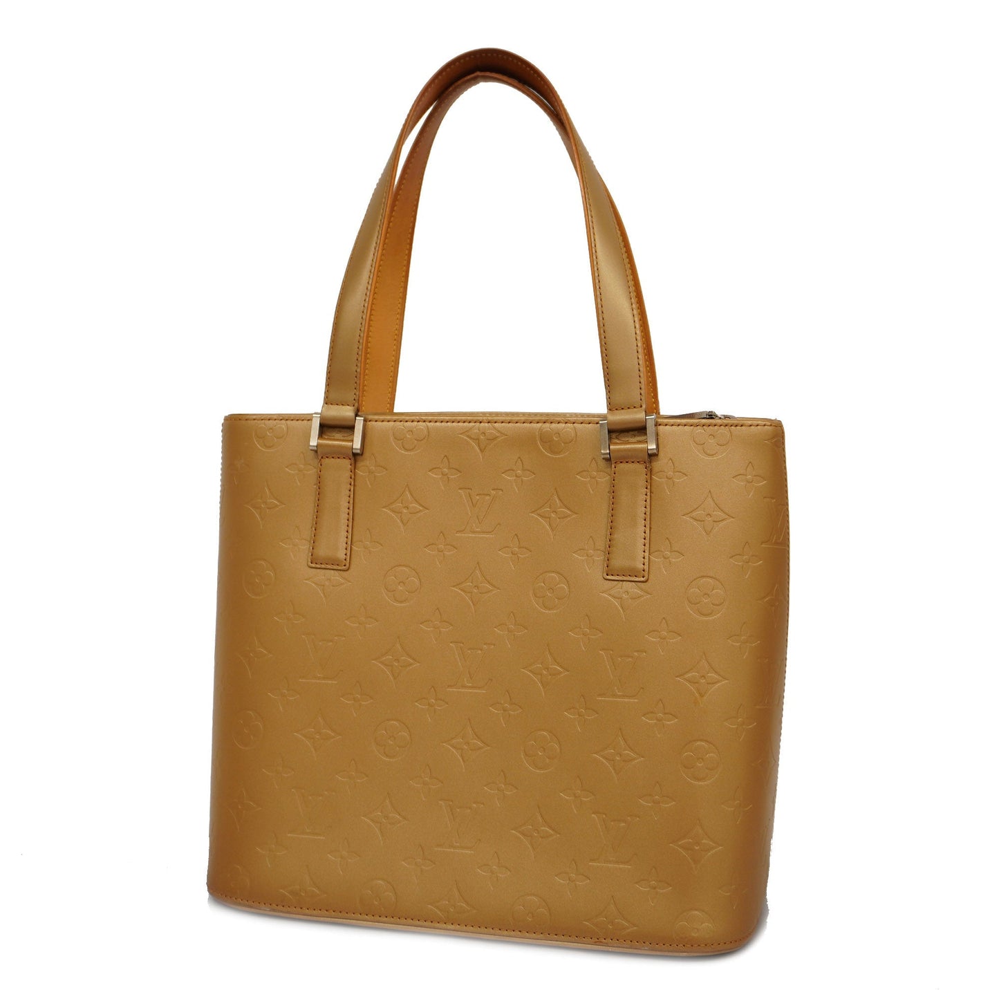 Louis VuittonAuth Monogram Mat Stockton Women's Tote Bag Ambre