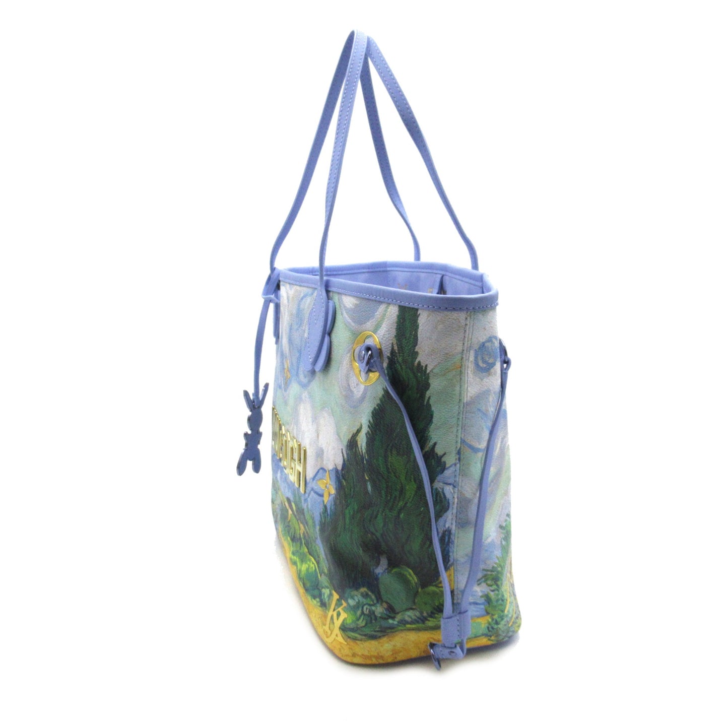 Louis Vuitton Van Gogh Neverfull MM Blue Masters collection PVC coated canvas Tote