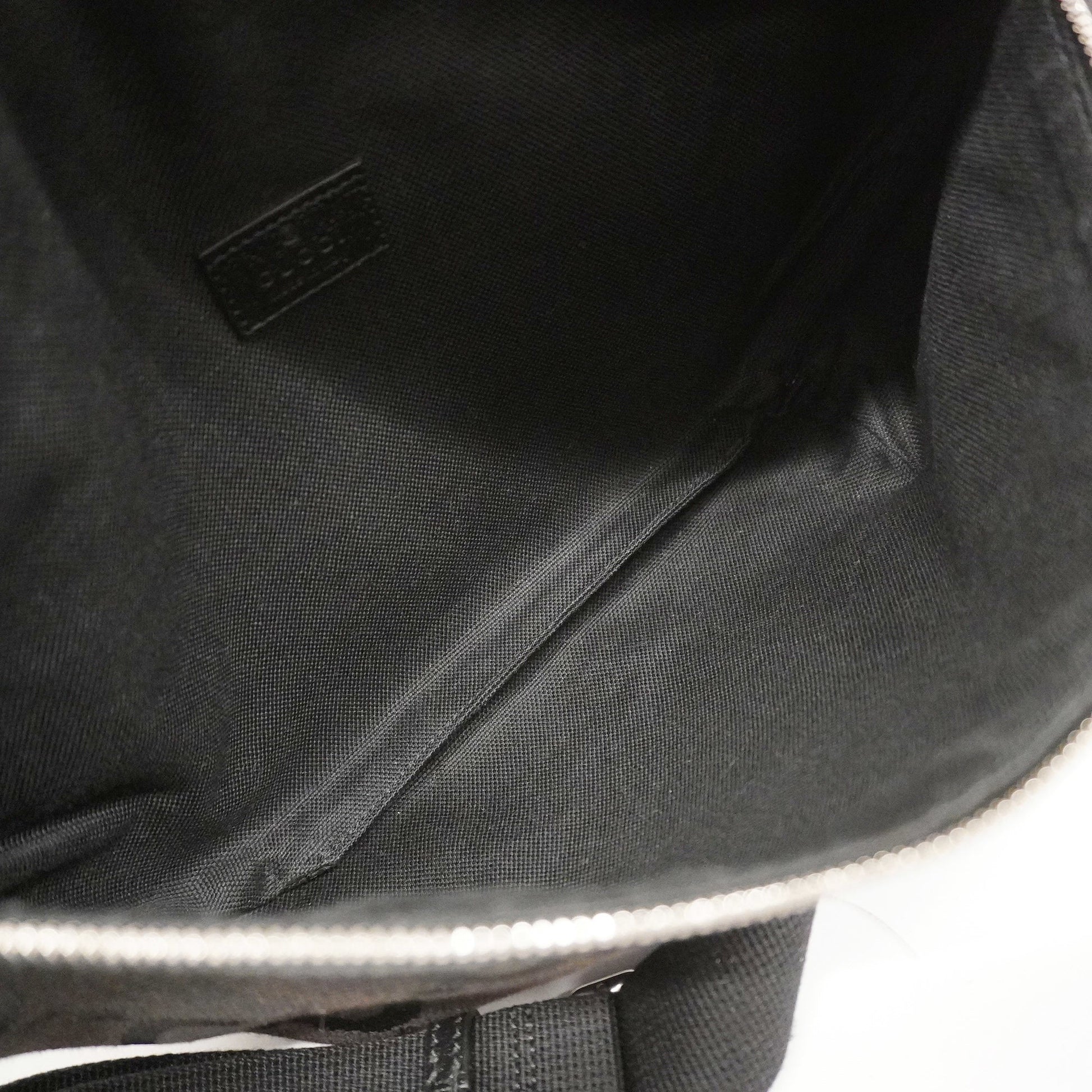 Gucci Leather Canvas Shoulder Bag