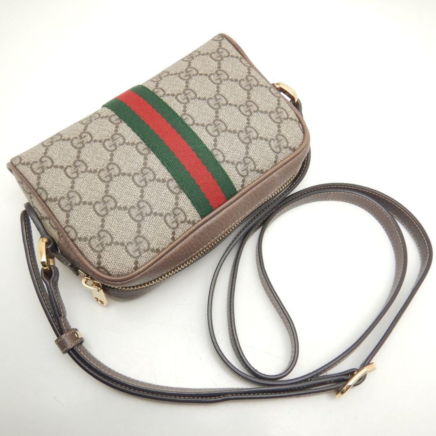 Gucci Canvas Shoulder Bag