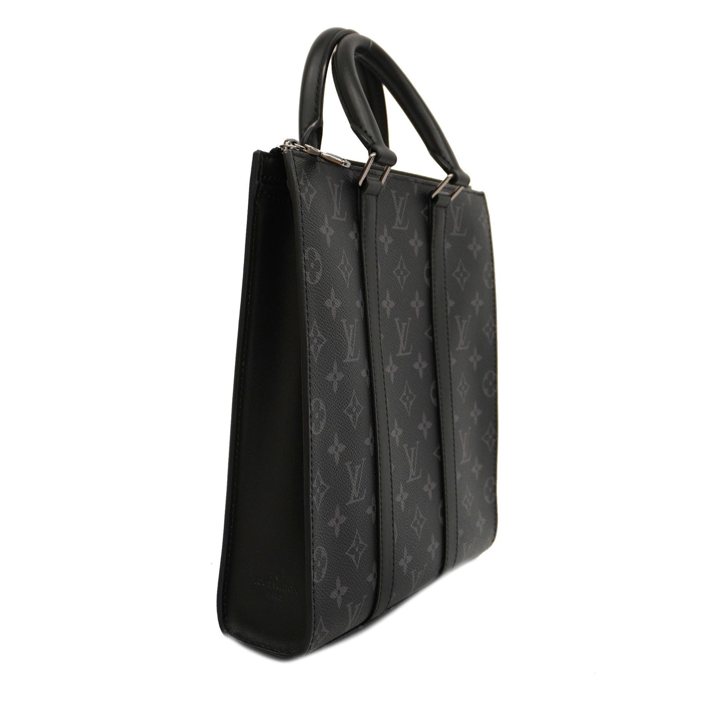 Louis VuittonAuth Monogram Eclipse 2WAY Bag Sack Plastic Cloth