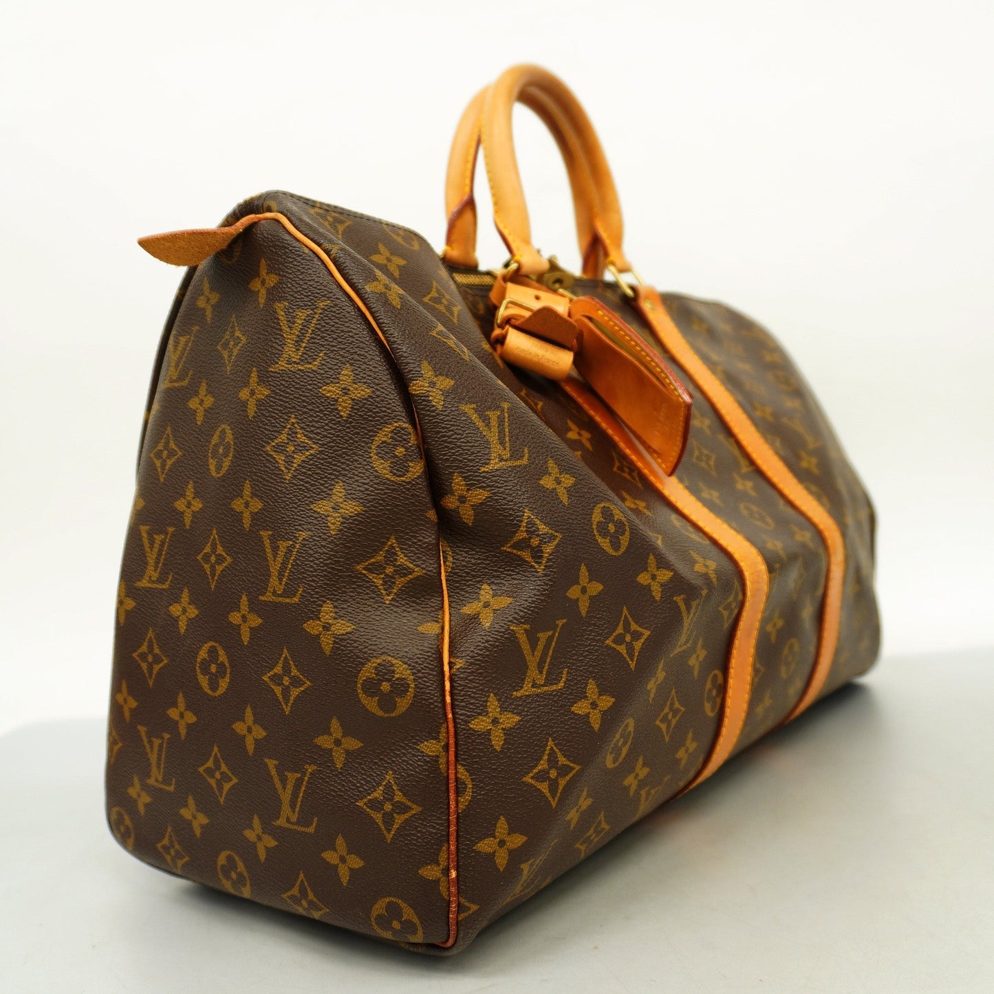 Louis VuittonAuth Monogram Keepall 45 Unisex Boston Bag