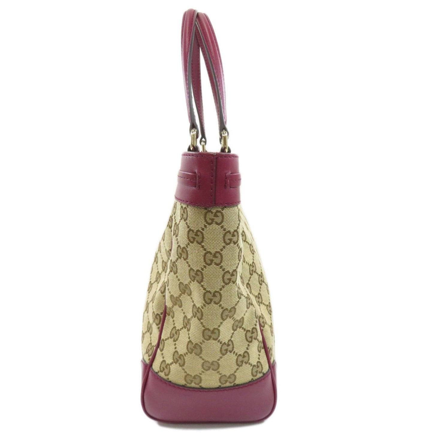Gucci Lou Leather Canvas Tote