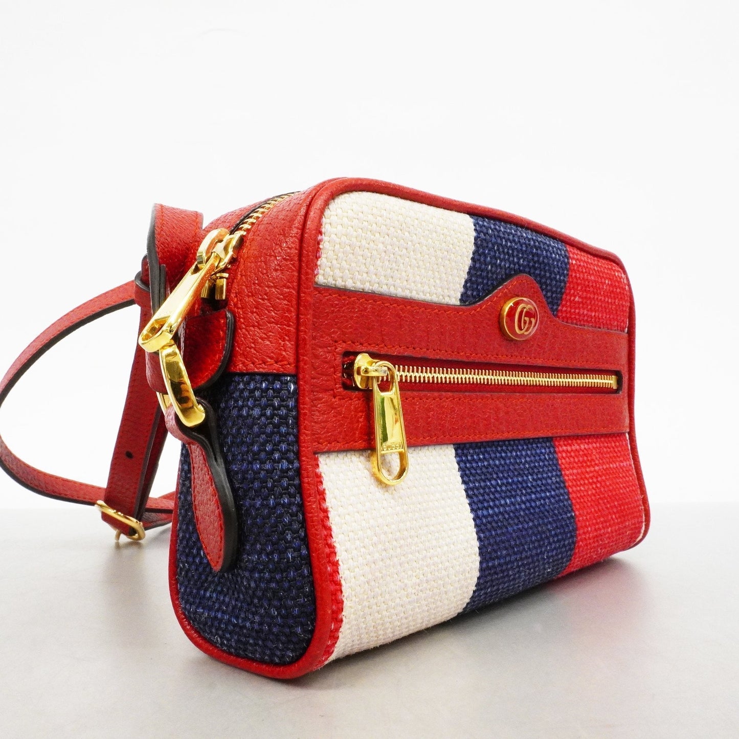 Gucci Lou Canvas Shoulder Bag