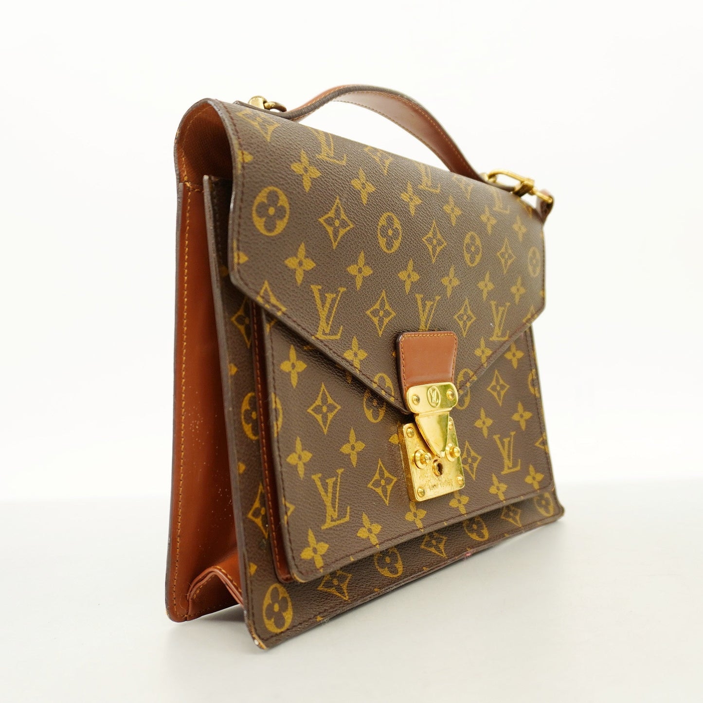 Louis VuittonAuth Monogram 2way Bag Monceau Women's Handbag,Shoulder Bag