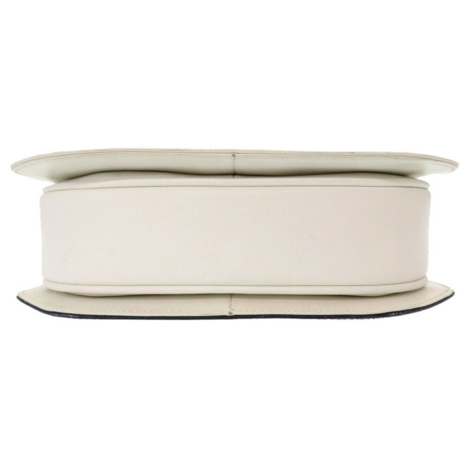 Gucci White Leather Shoulder Bag Style 1