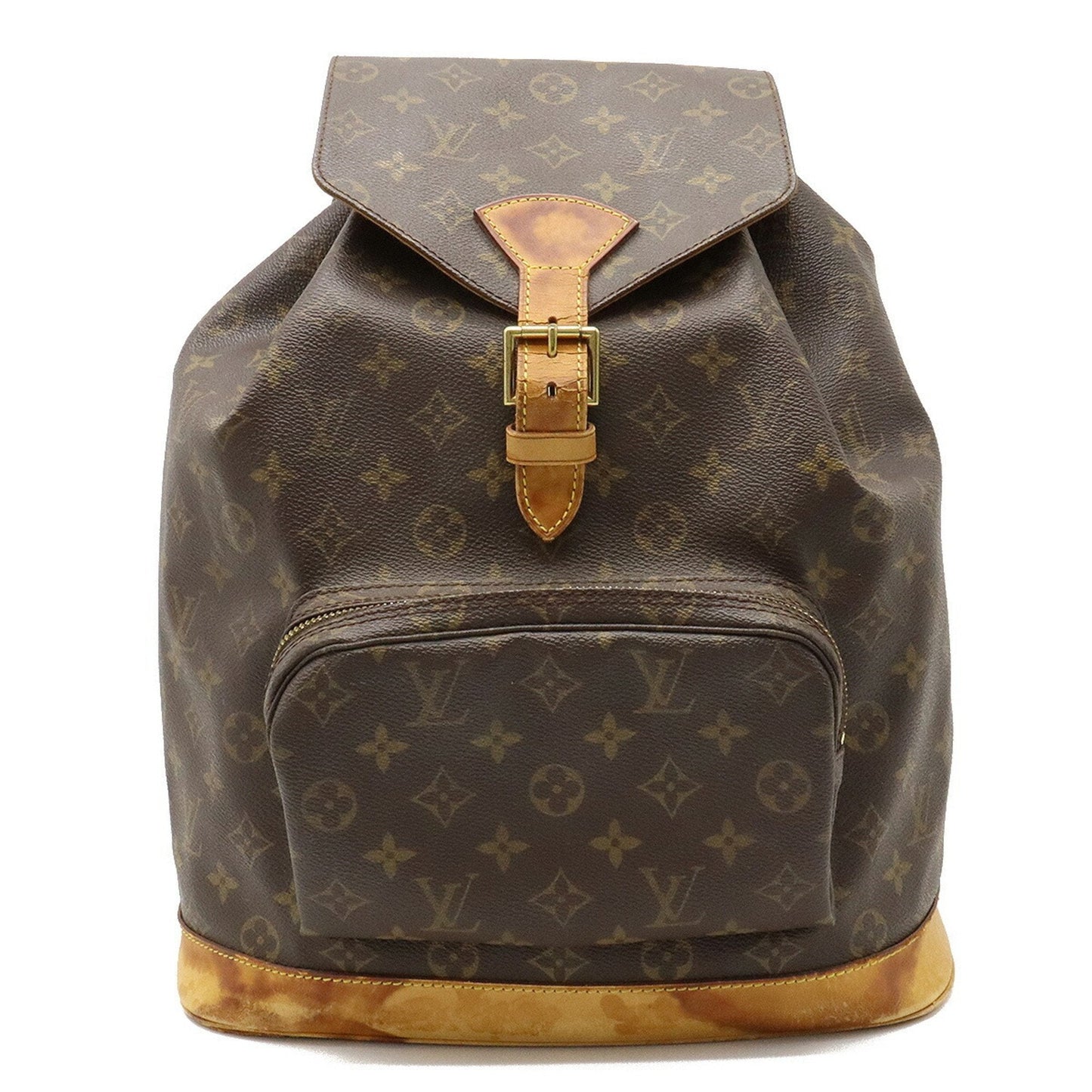 LOUIS VUITTON Monogram Montsuri GM Rucksack Shoulder Bag Pack