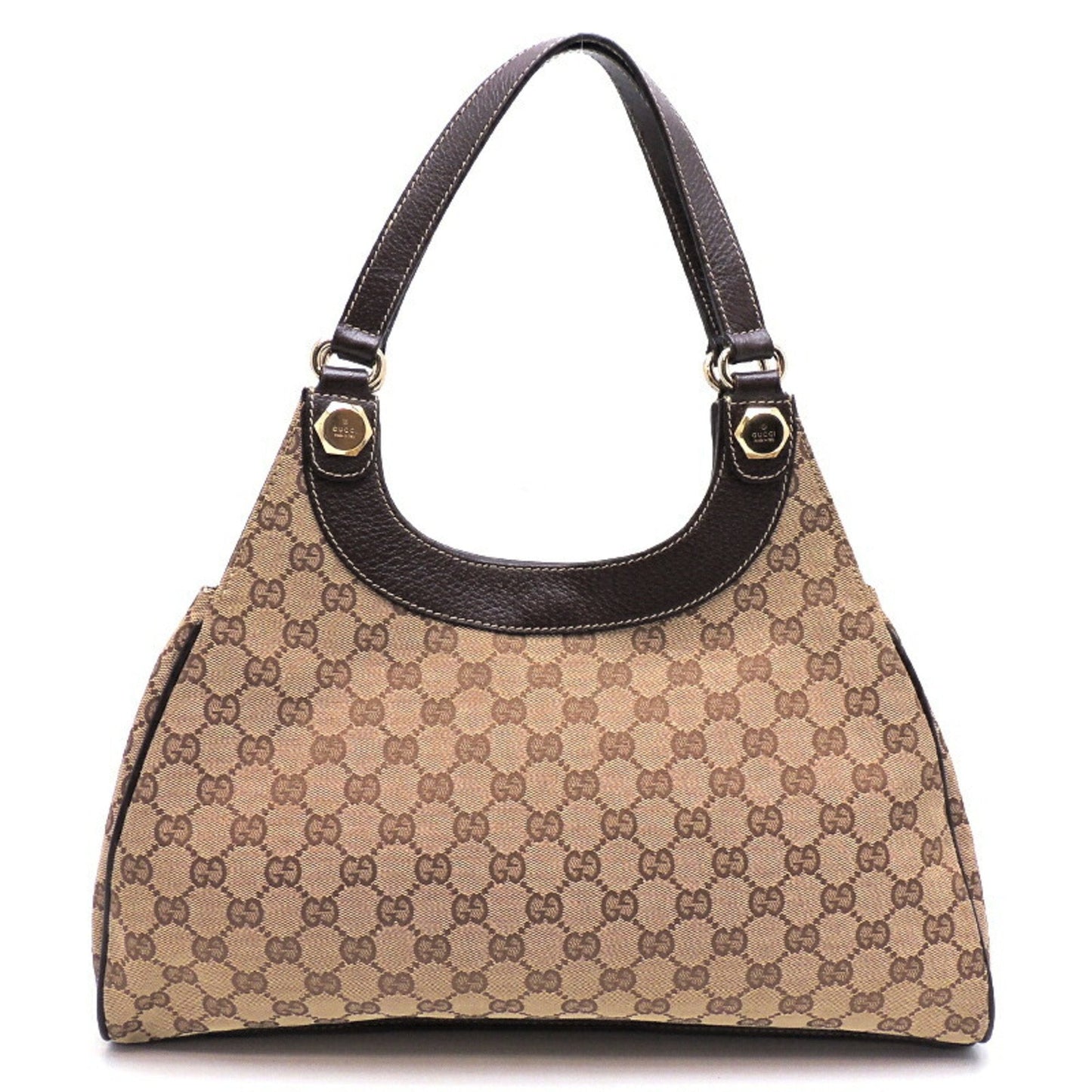 Gucci Lou Canvas Shoulder Bag