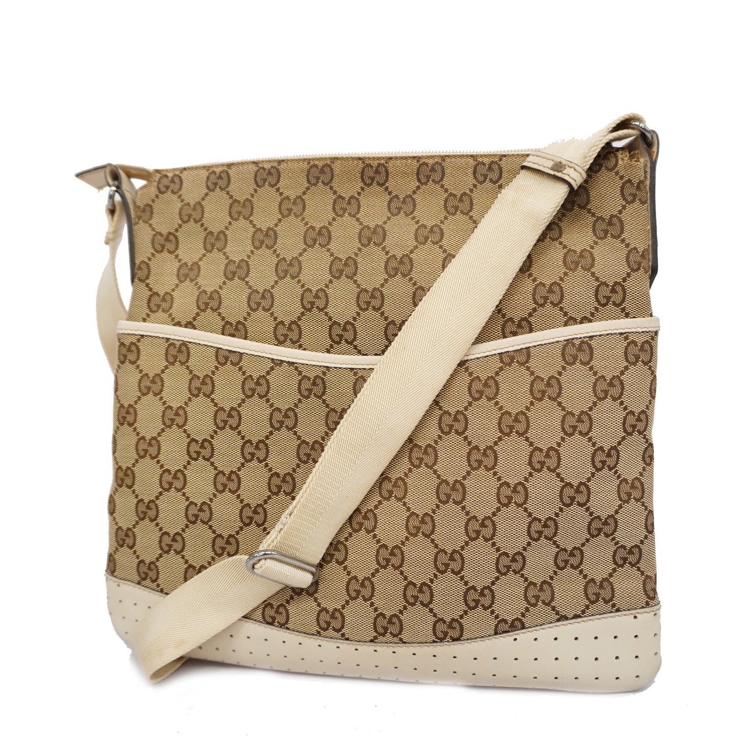 Gucci Canvas Shoulder Bag