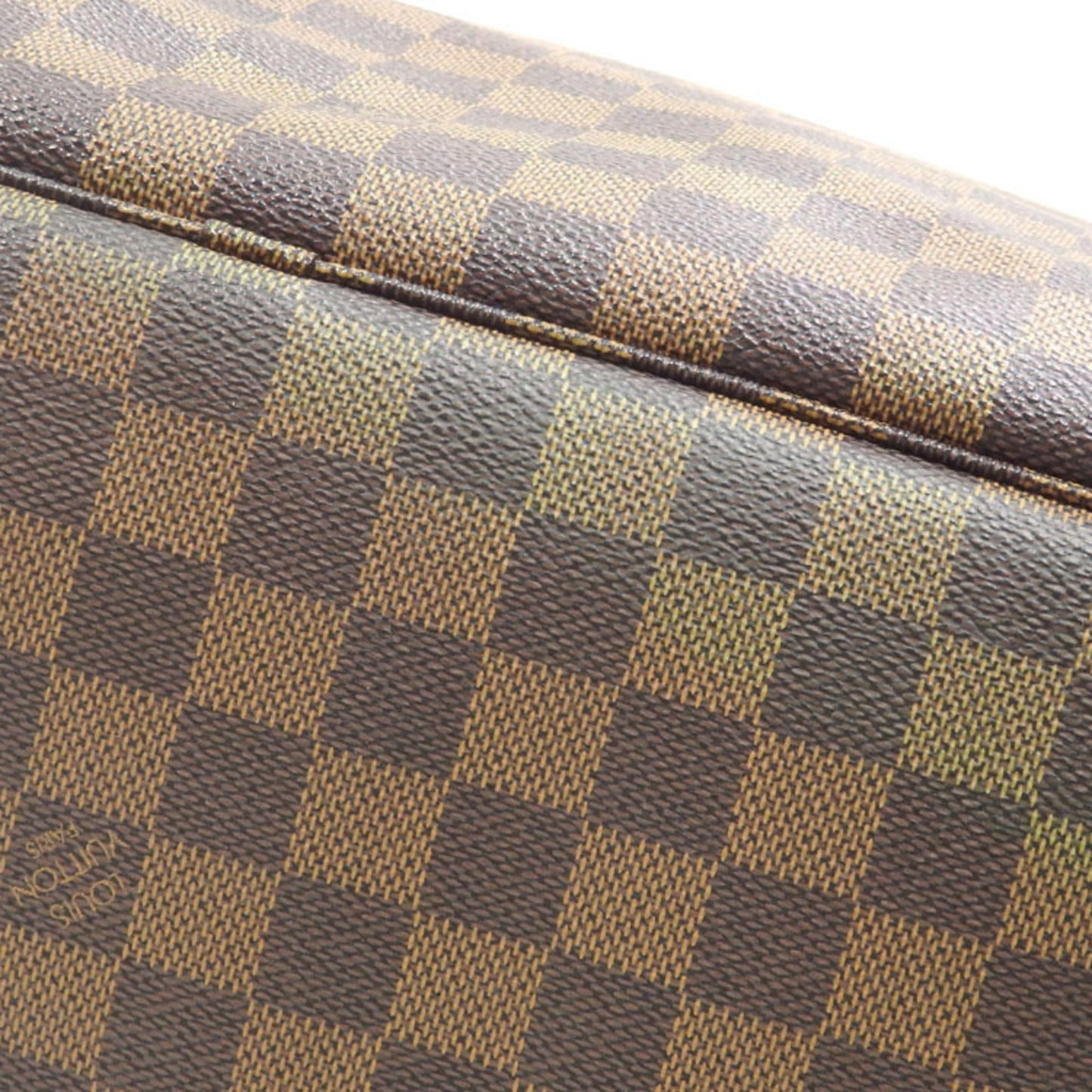 LOUIS VUITTON Tote Bag Damier Neverfull MM Women's Ebene Shoulder