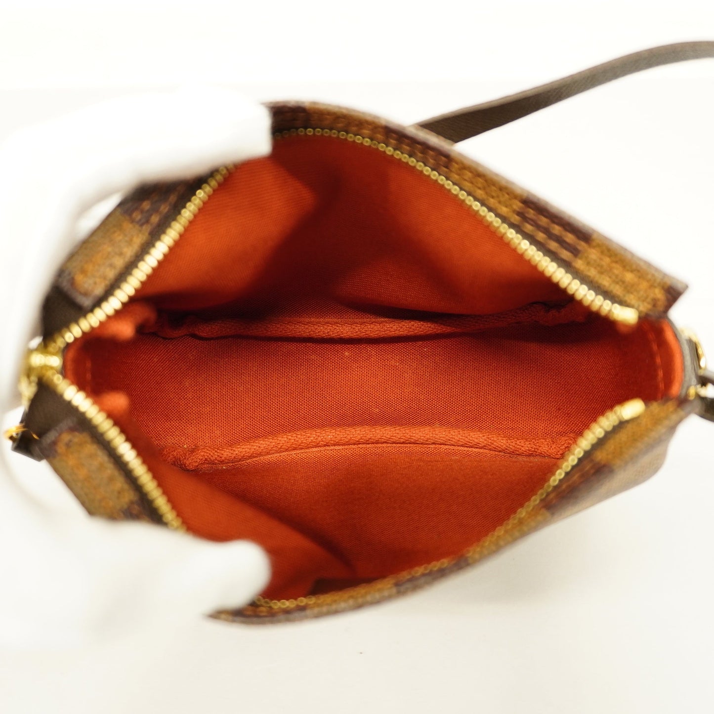 Louis VuittonAuth Damier Truth Makeup Women's Pouch Clutch